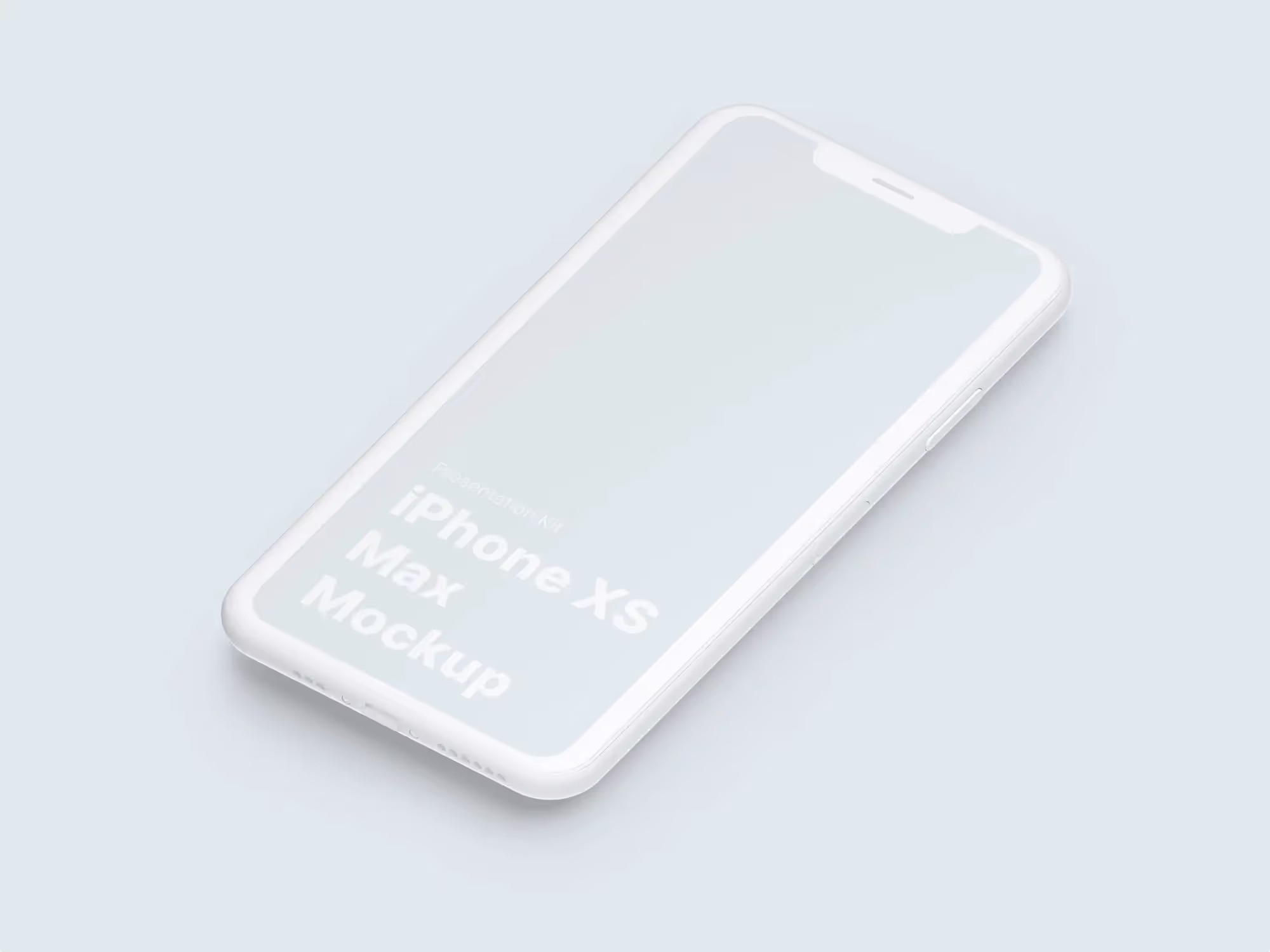 iPhone XS  Max Mockups | High Quality Asset
