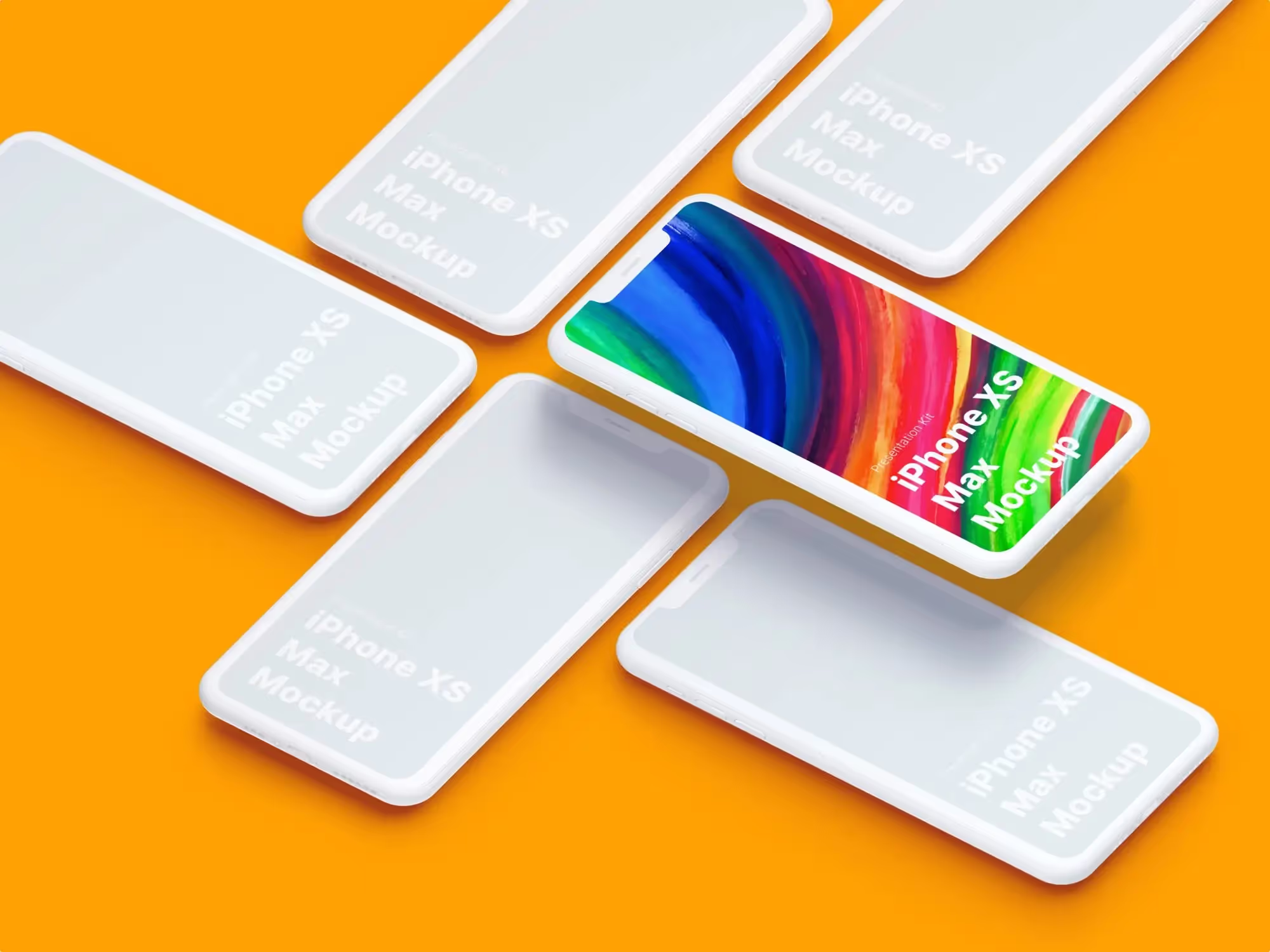 iPhone XS  Max Mockups | Best Seller Template