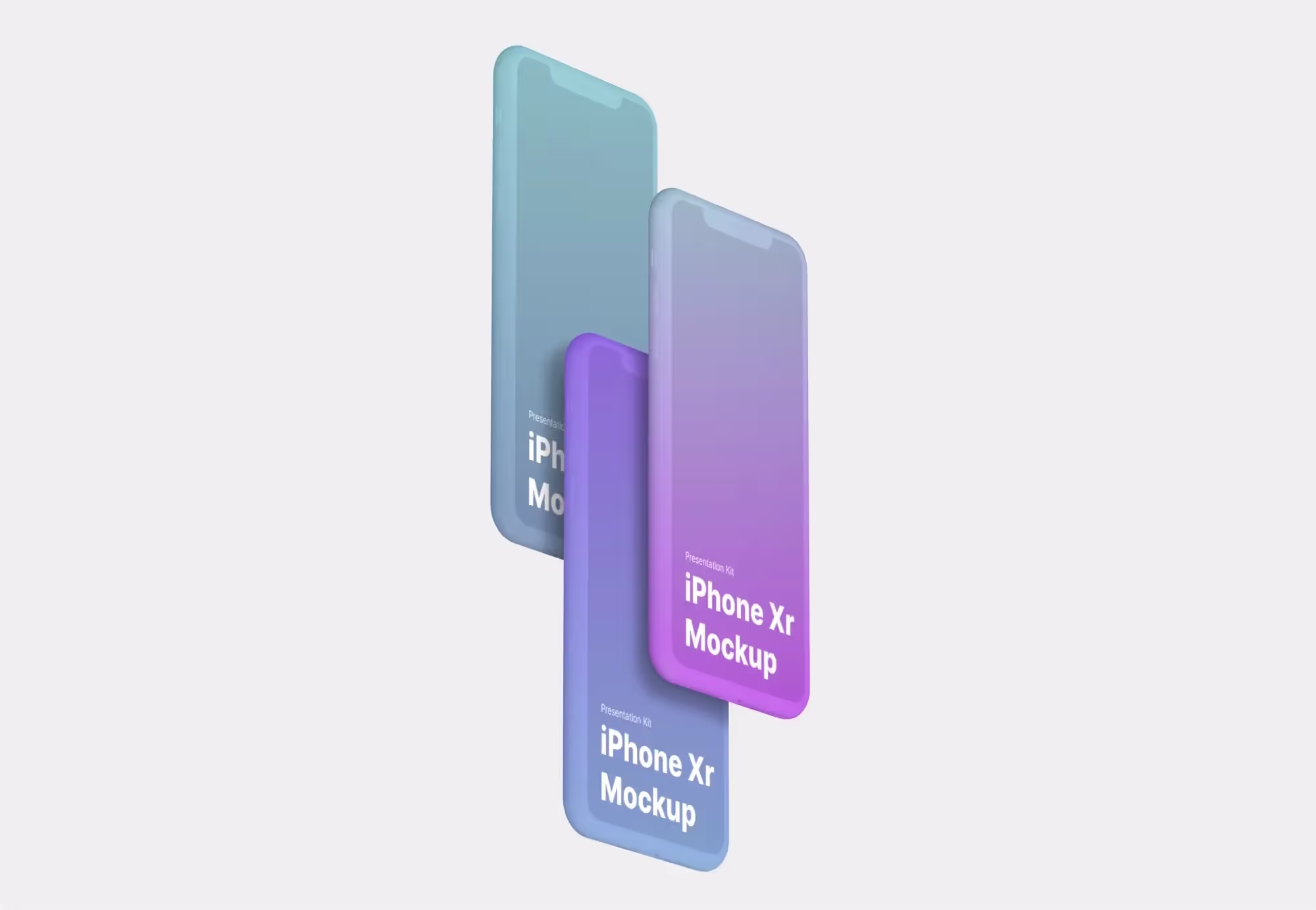 iPhone XR Mockups | Available on ls.graphics