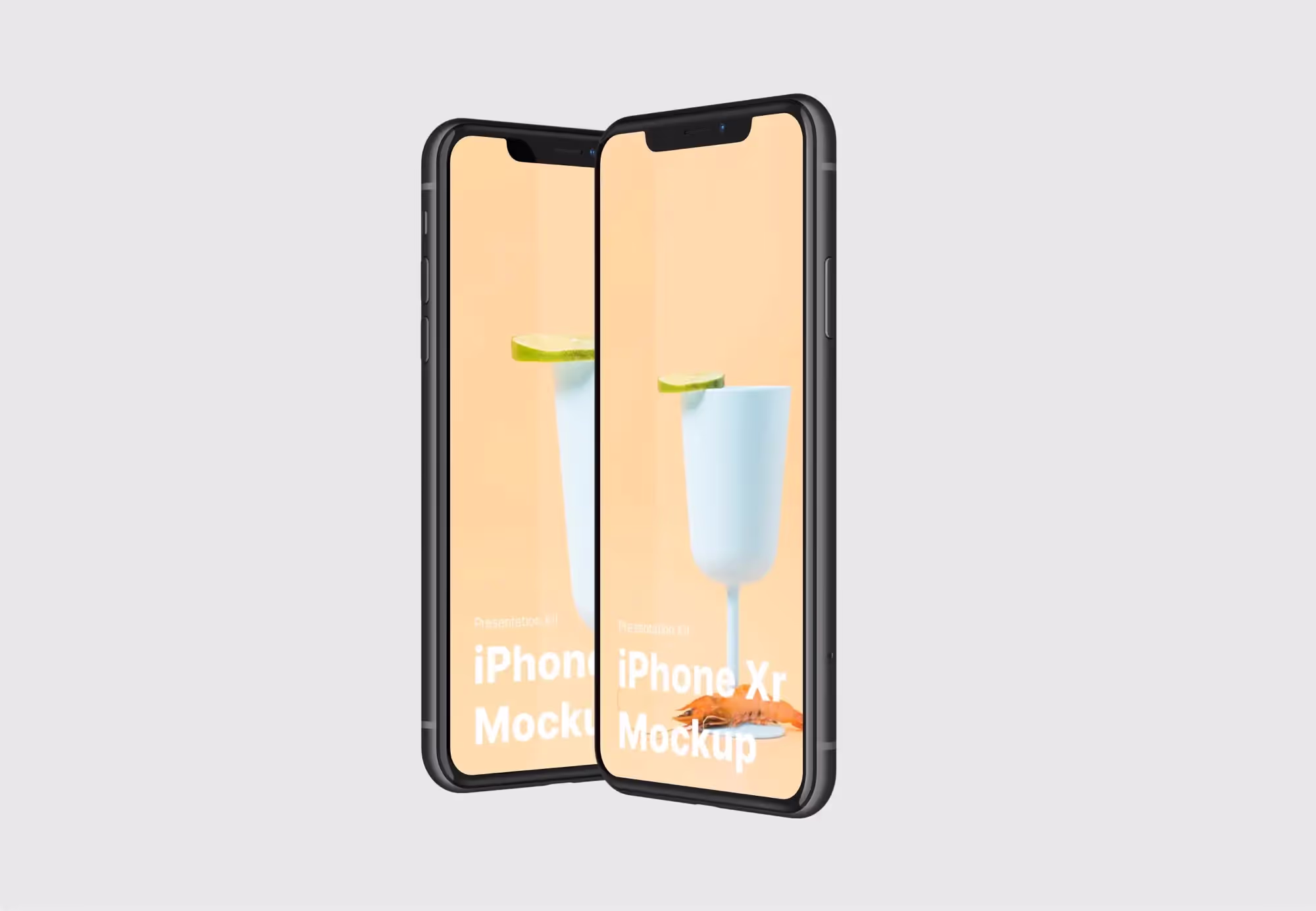 iPhone XR Mockups | Commercial License Ready