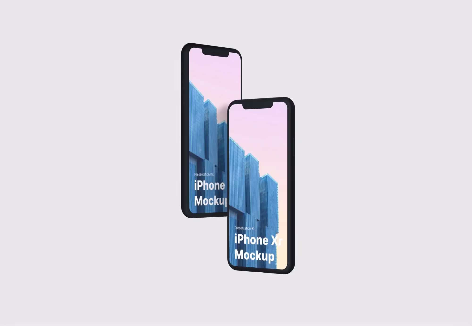 iPhone XR Mockups | Full Resolution File
