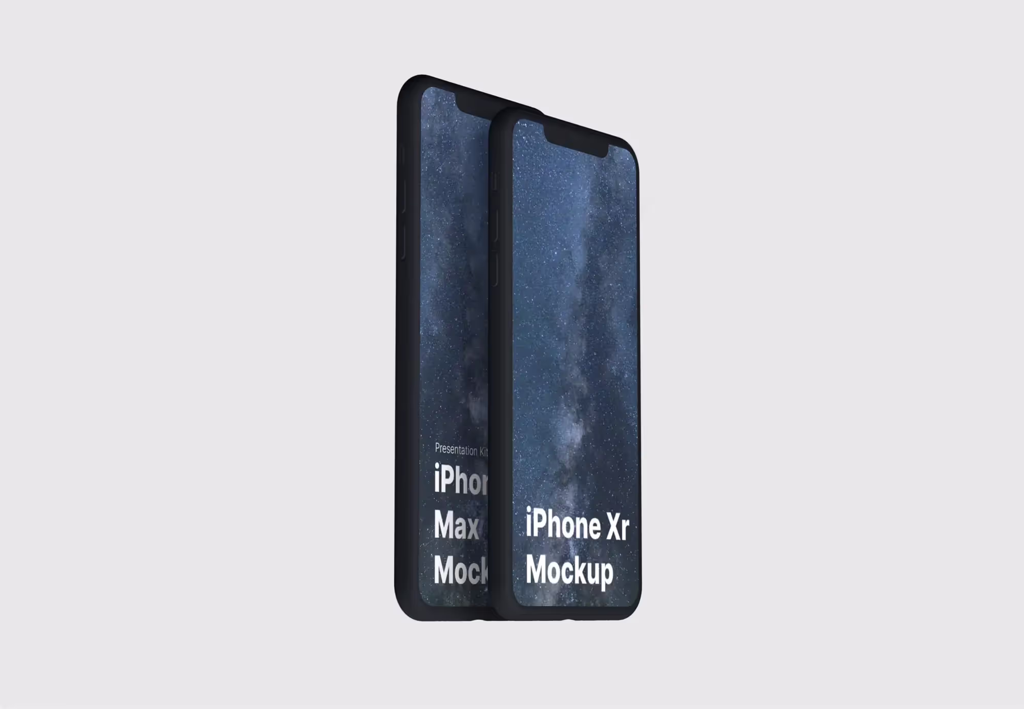 iPhone XR Mockups | Commercial License Ready