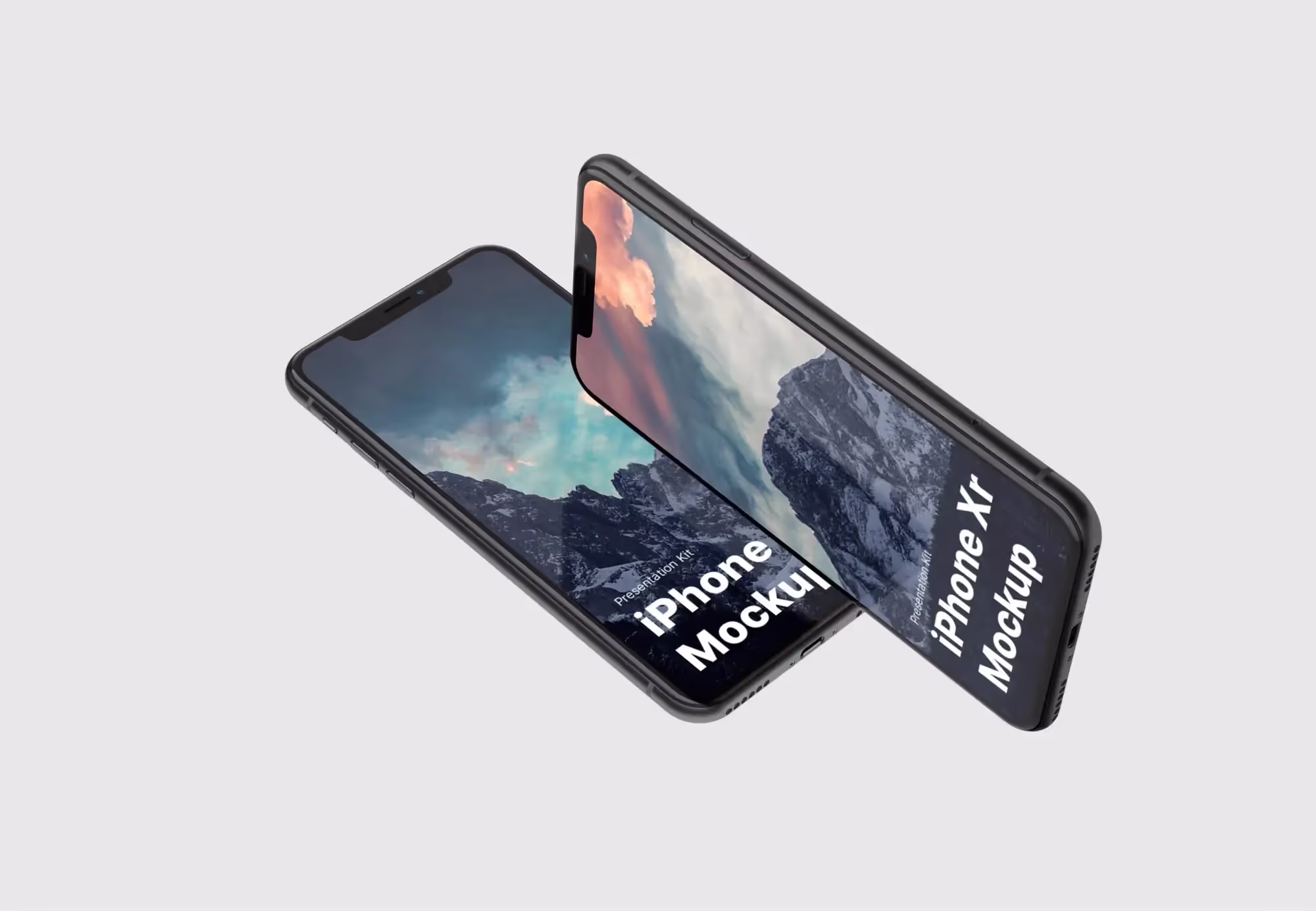 iPhone XR Mockups | High Quality Asset