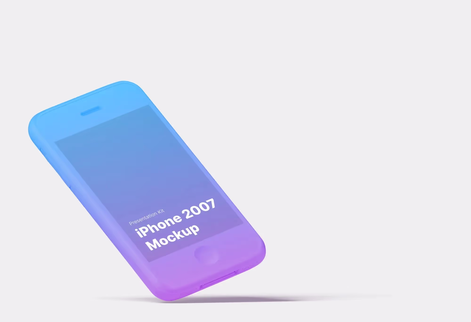 iPhone 2007 Mockups | Top Selling Mockup