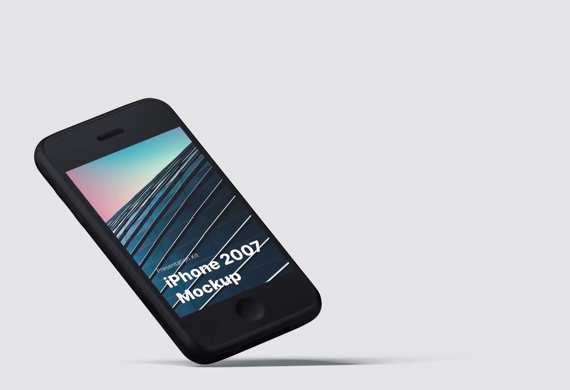 iPhone 2007 Mockups | Best Seller Template