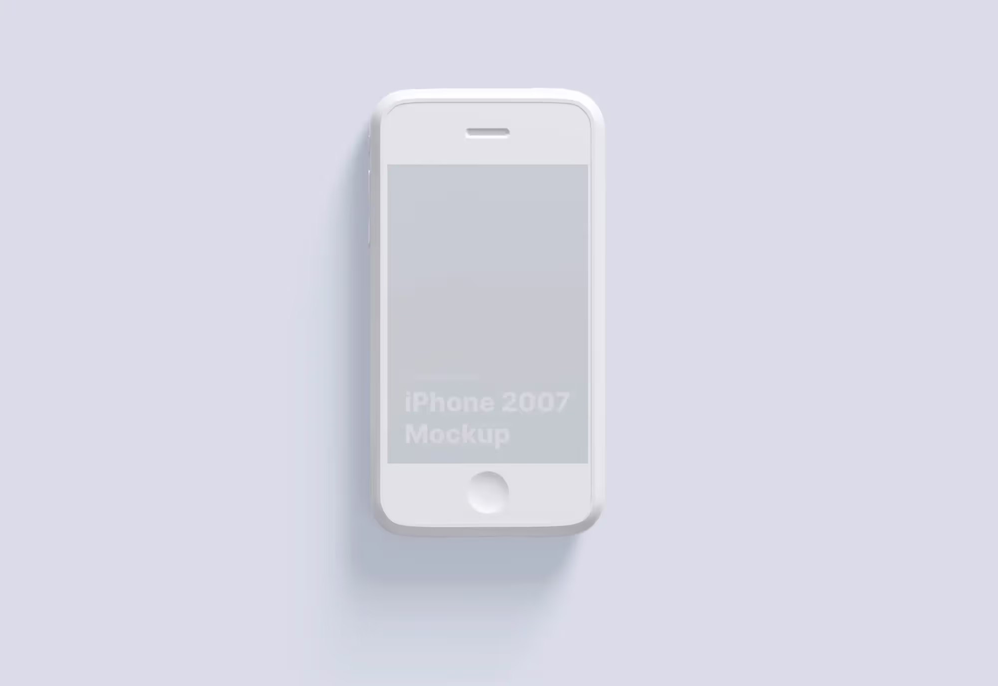 iPhone 2007 Mockups | Full Resolution File