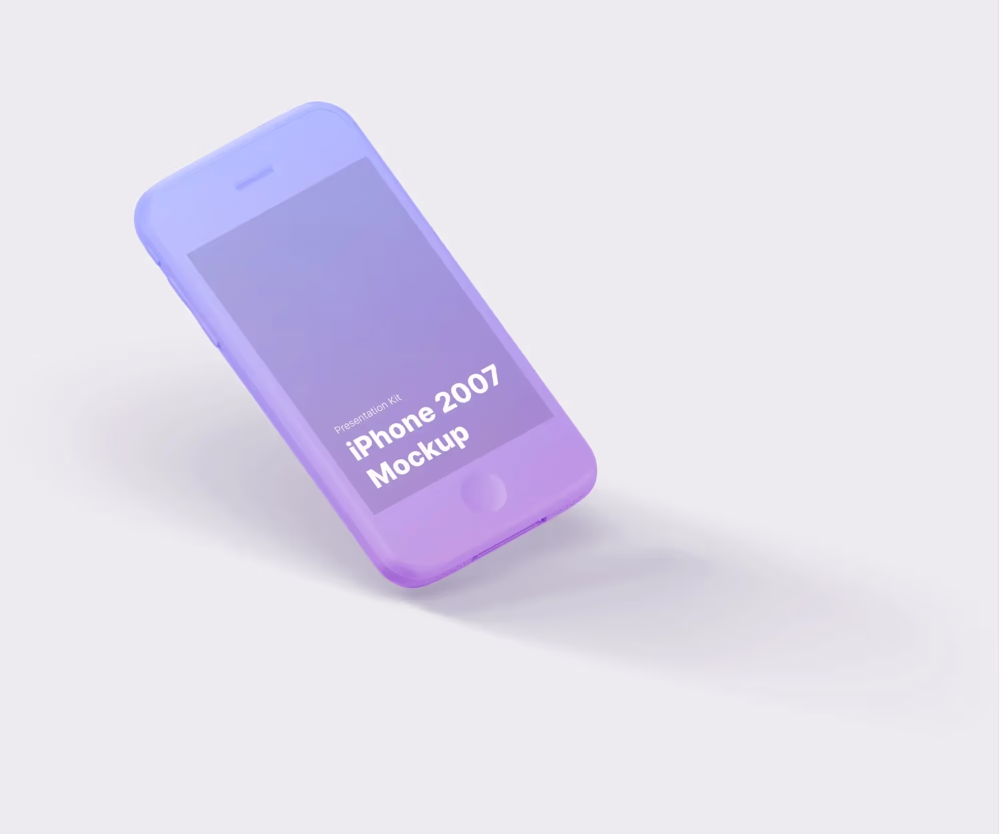 iPhone 2007 Mockups | Full Resolution File