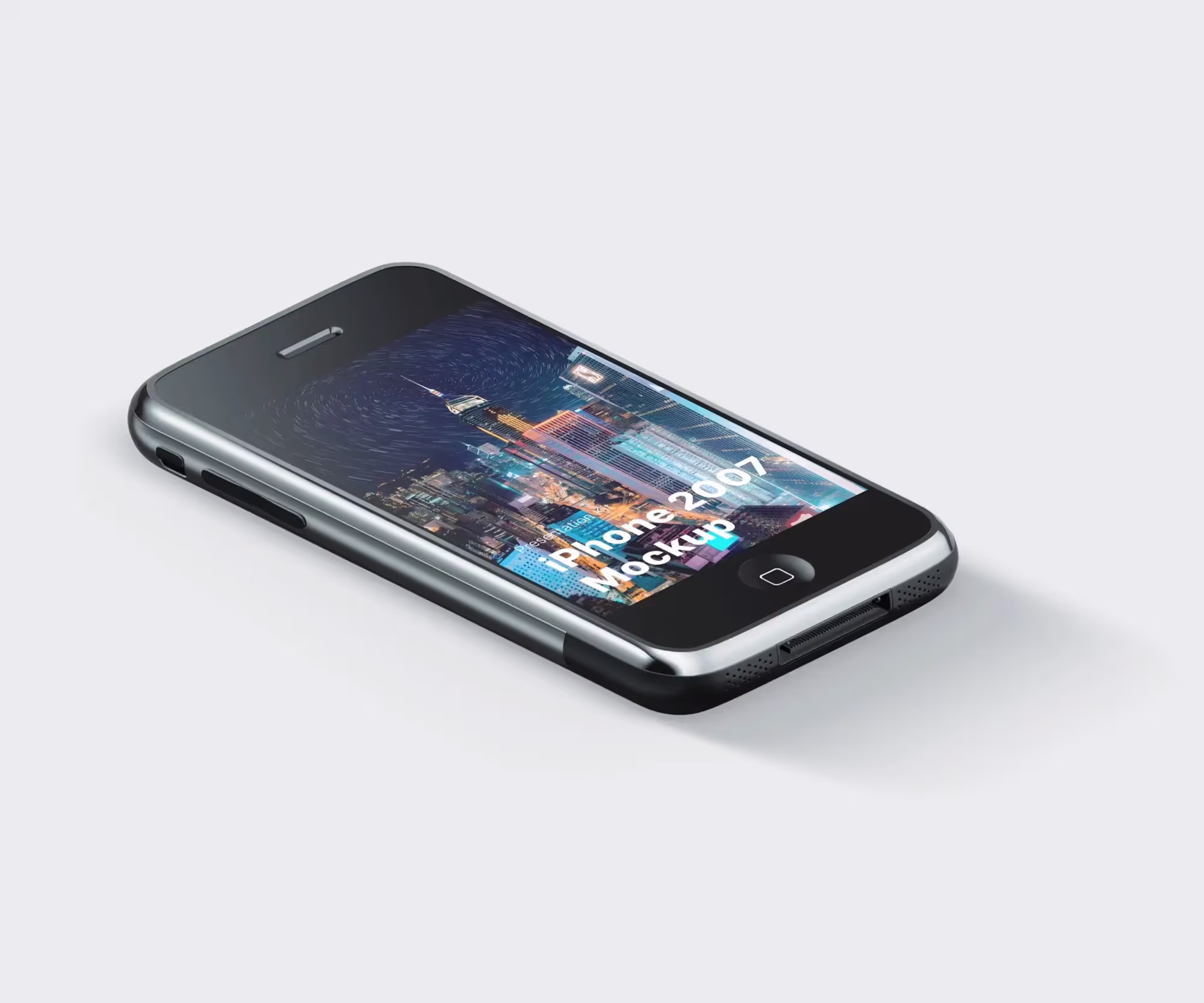 iPhone 2007 Mockups | Best Seller Template