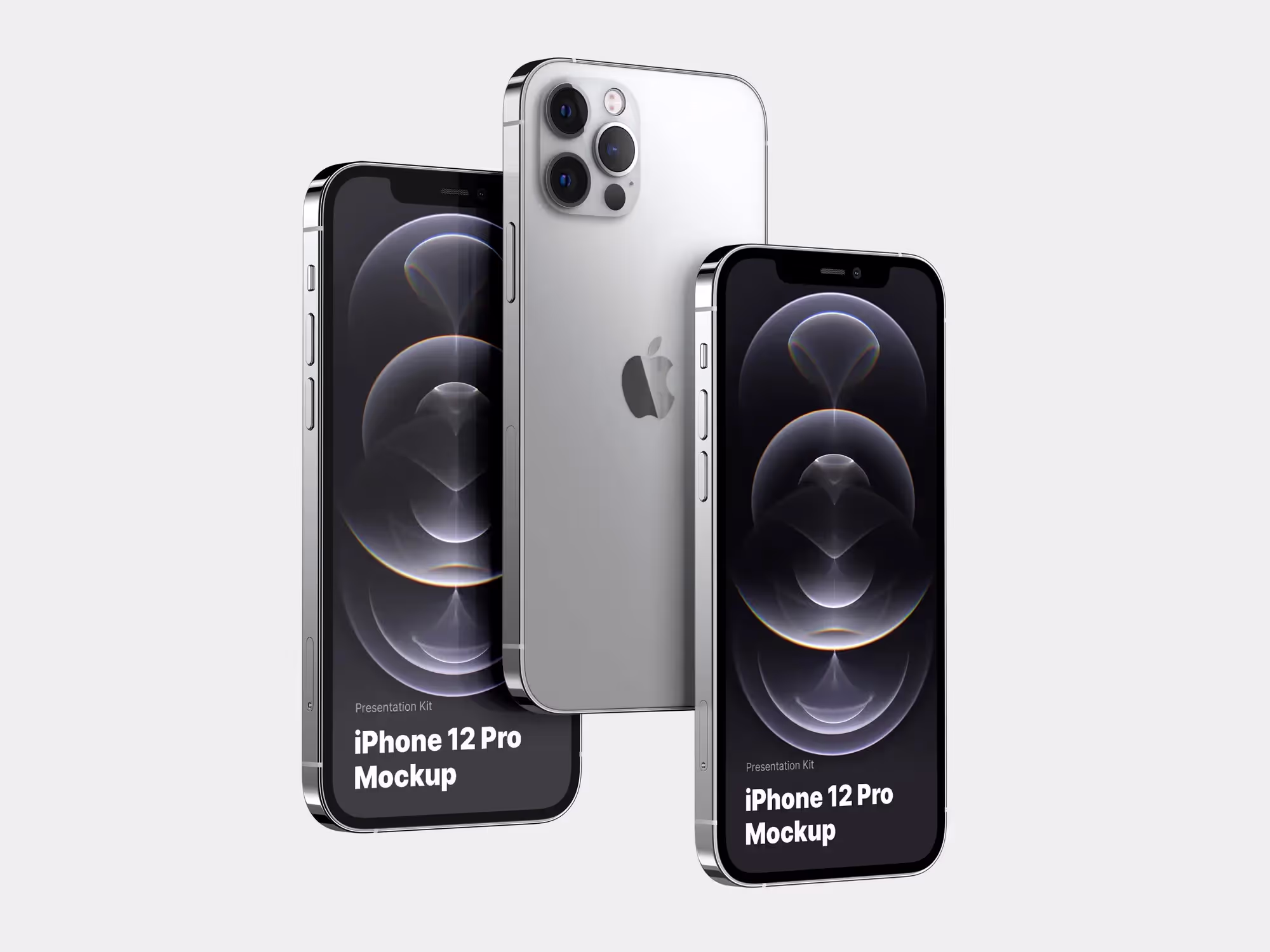 iPhone 12 Pro Mockups | Pro Designer Pack