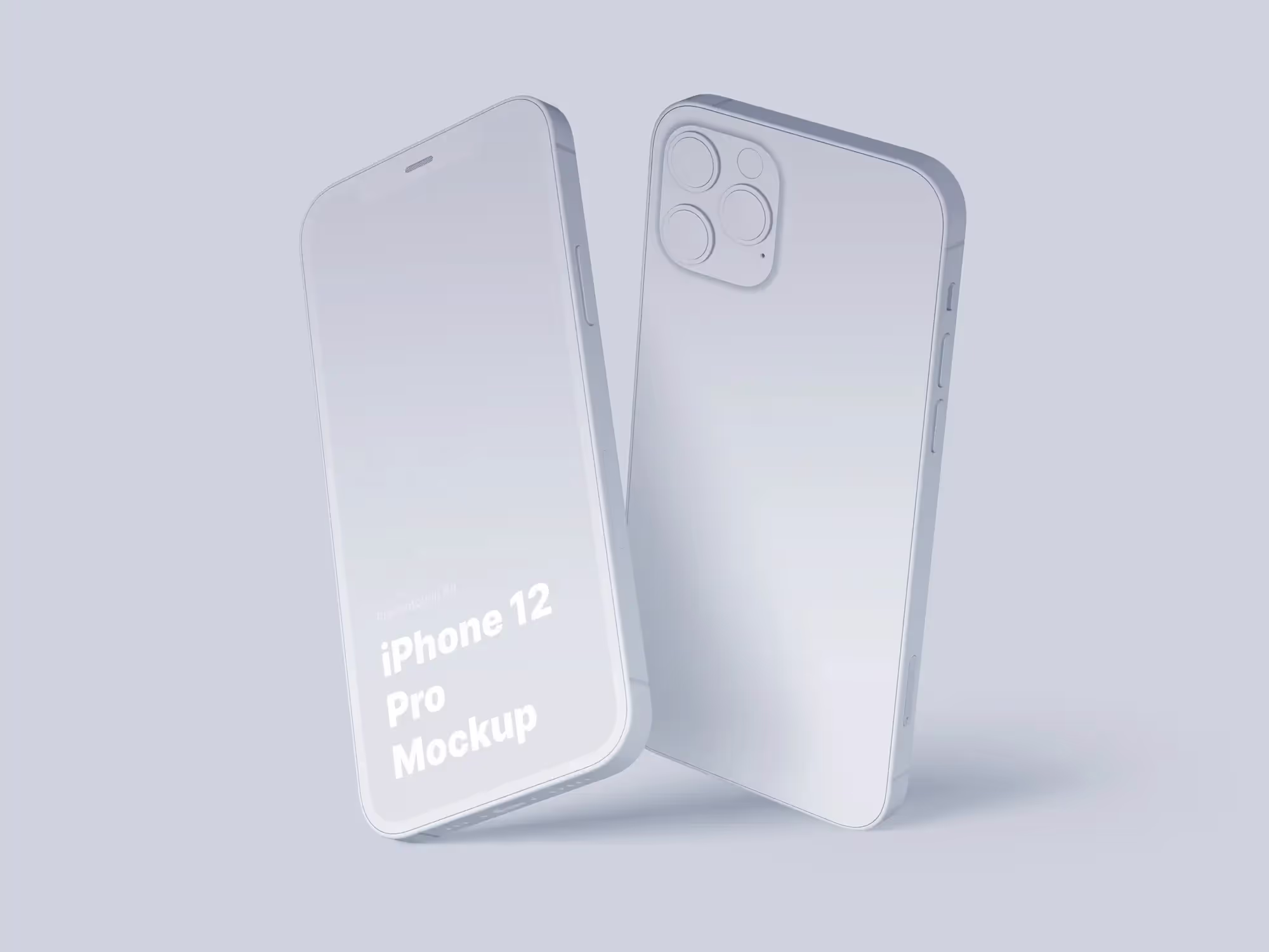 iPhone 12 Pro Mockups | Full Resolution File