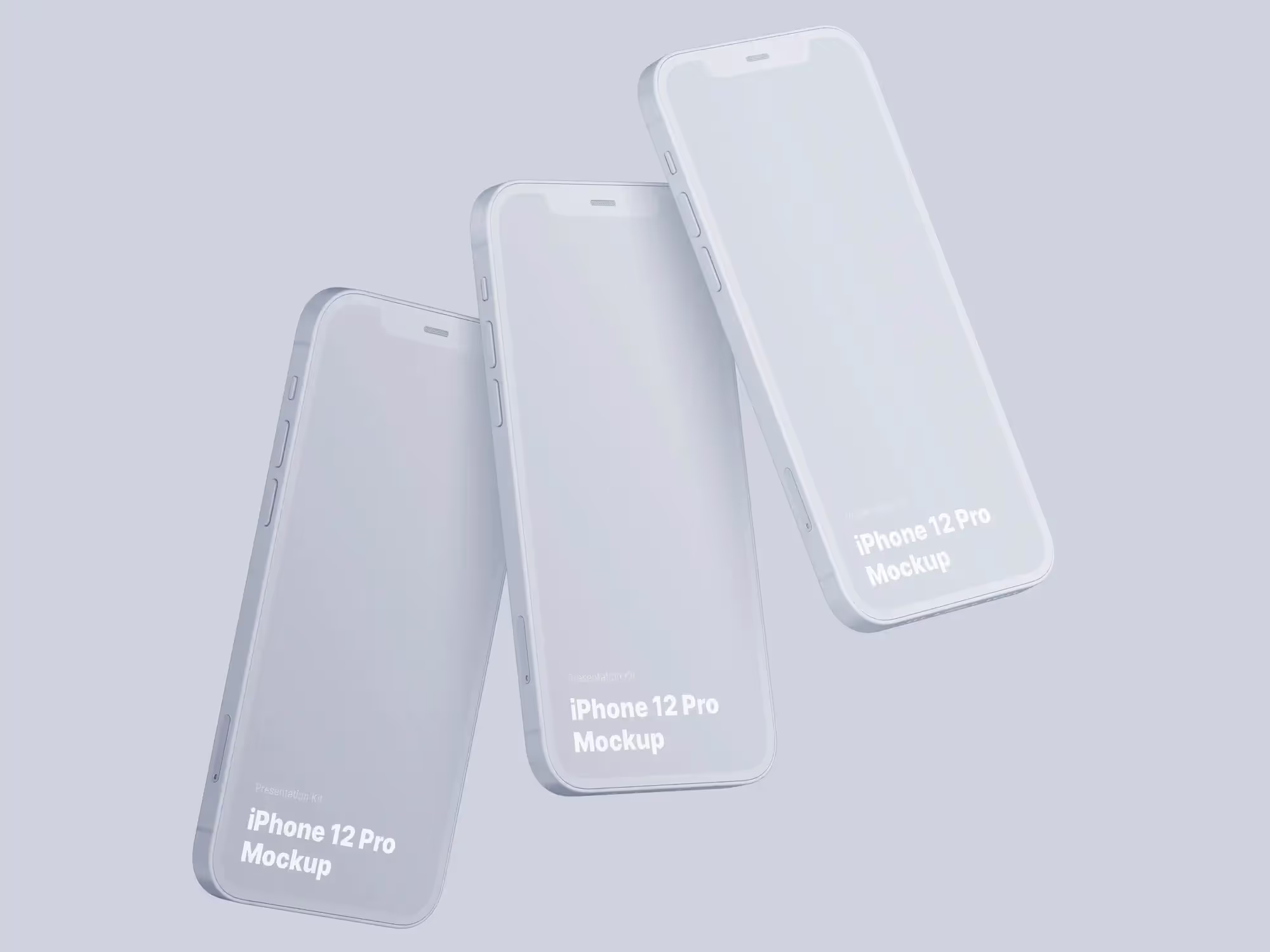 iPhone 12 Pro Mockups | Commercial License Ready