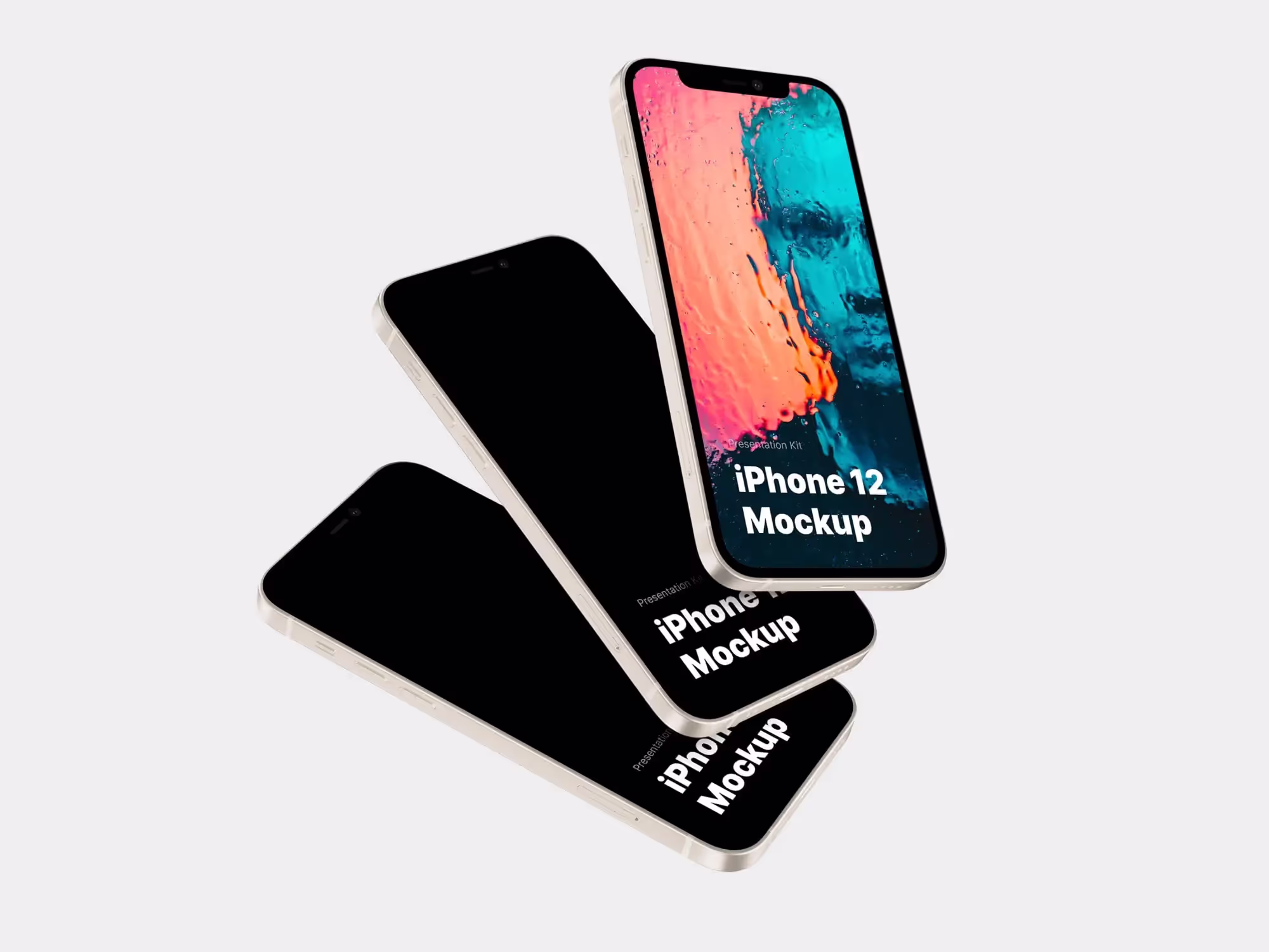 iPhone 12 Mockups | Pro Designer Pack