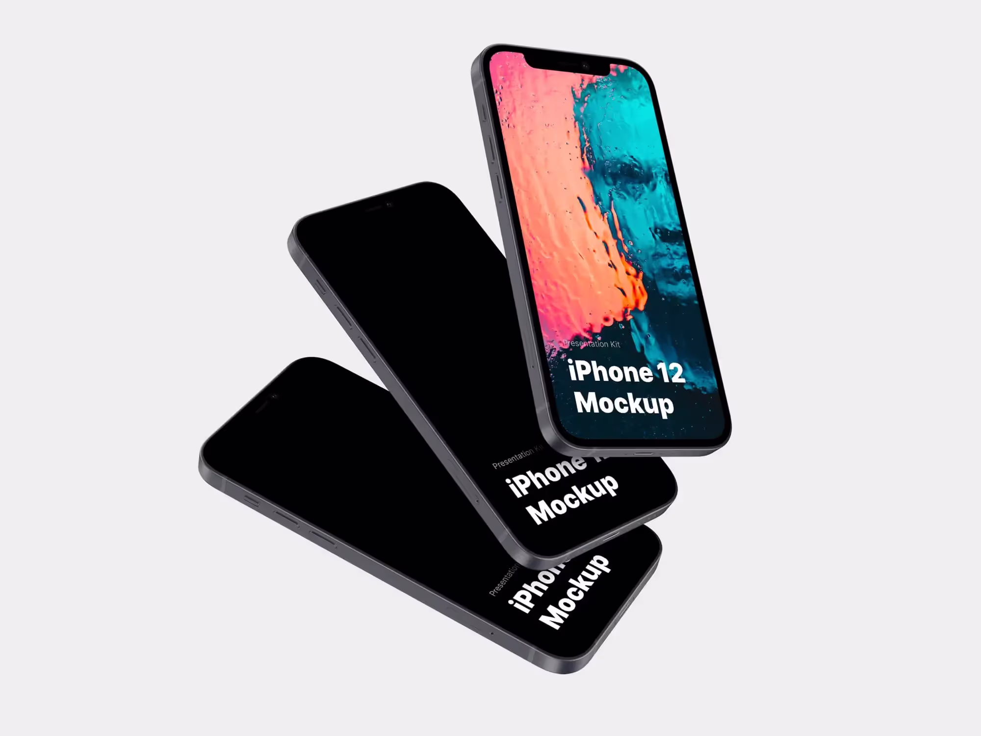 iPhone 12 Mockups | Full Resolution File