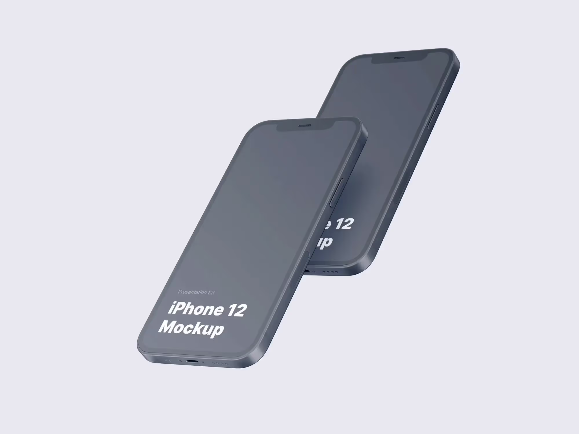 iPhone 12 Mockups | High Quality Asset