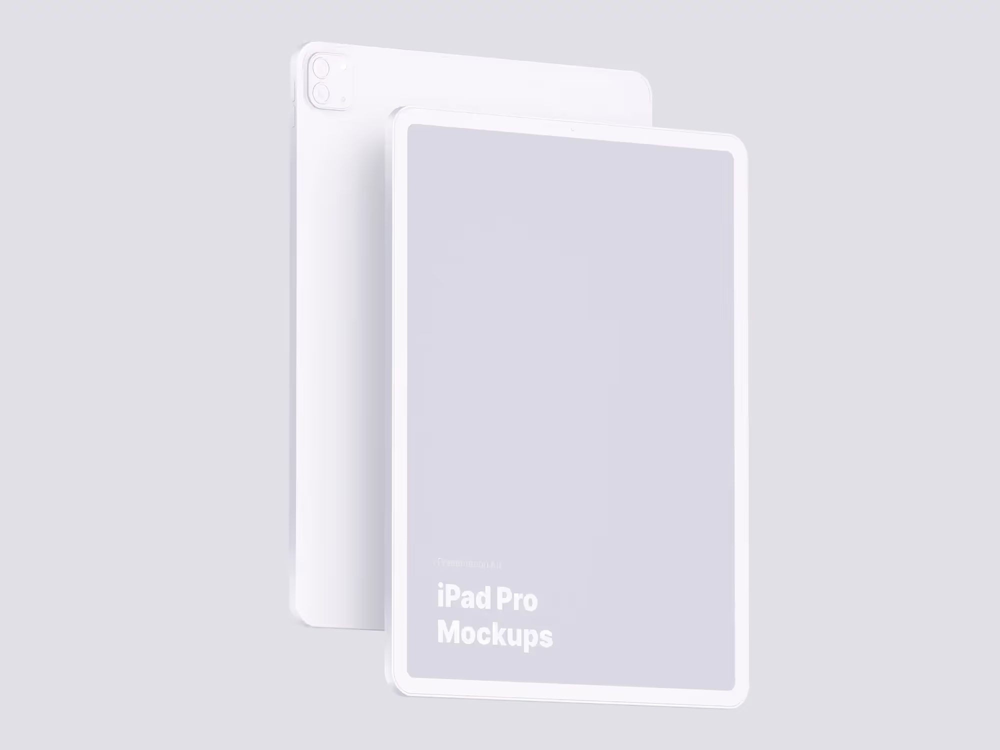 iPad Pro Mockups (2020) | Premium Download Ready
