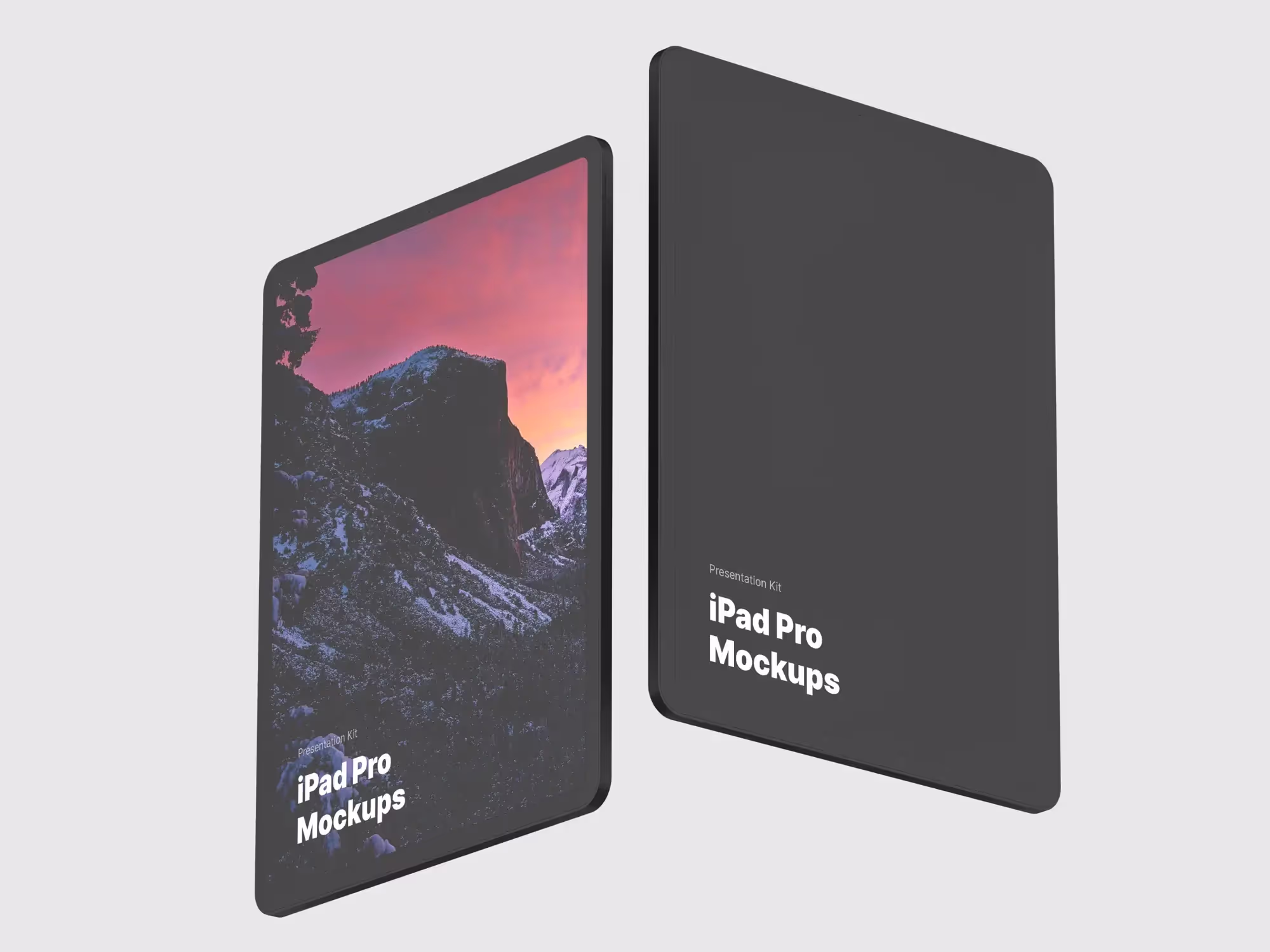 iPad Pro Mockups (2020) | Commercial License Ready