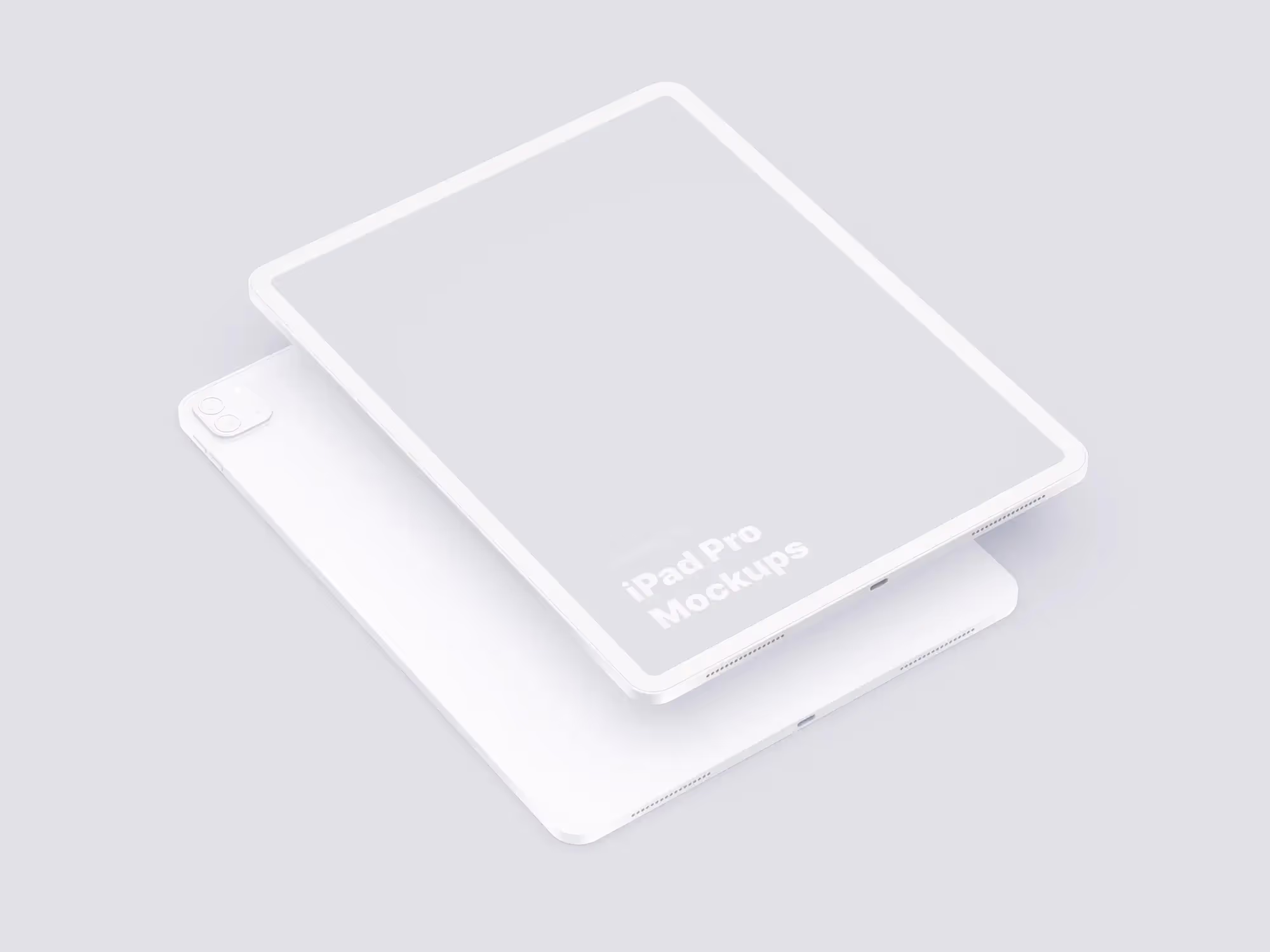 iPad Pro Mockups (2020) | High Quality Asset