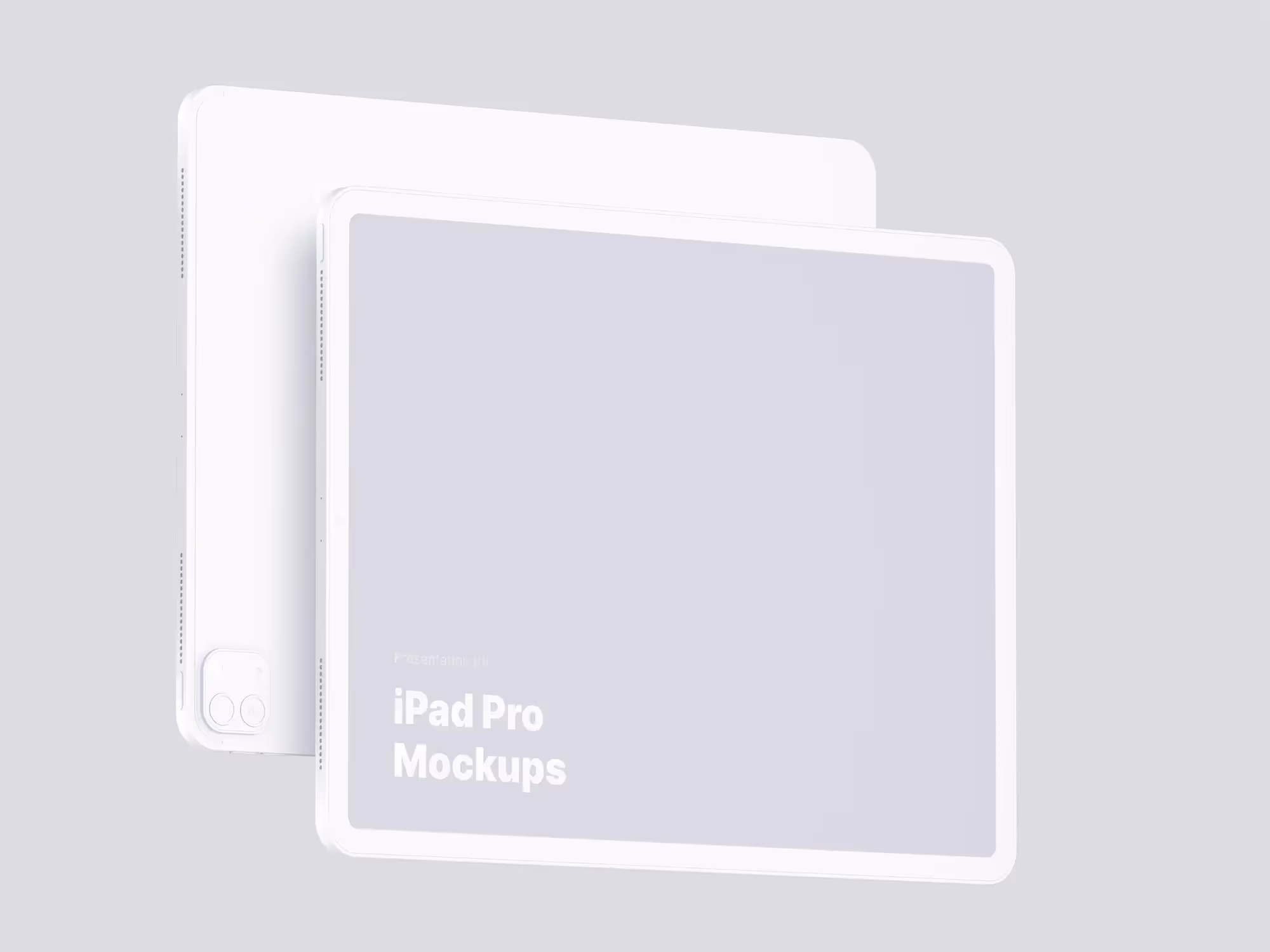 iPad Pro Mockups (2020) | Professional Template