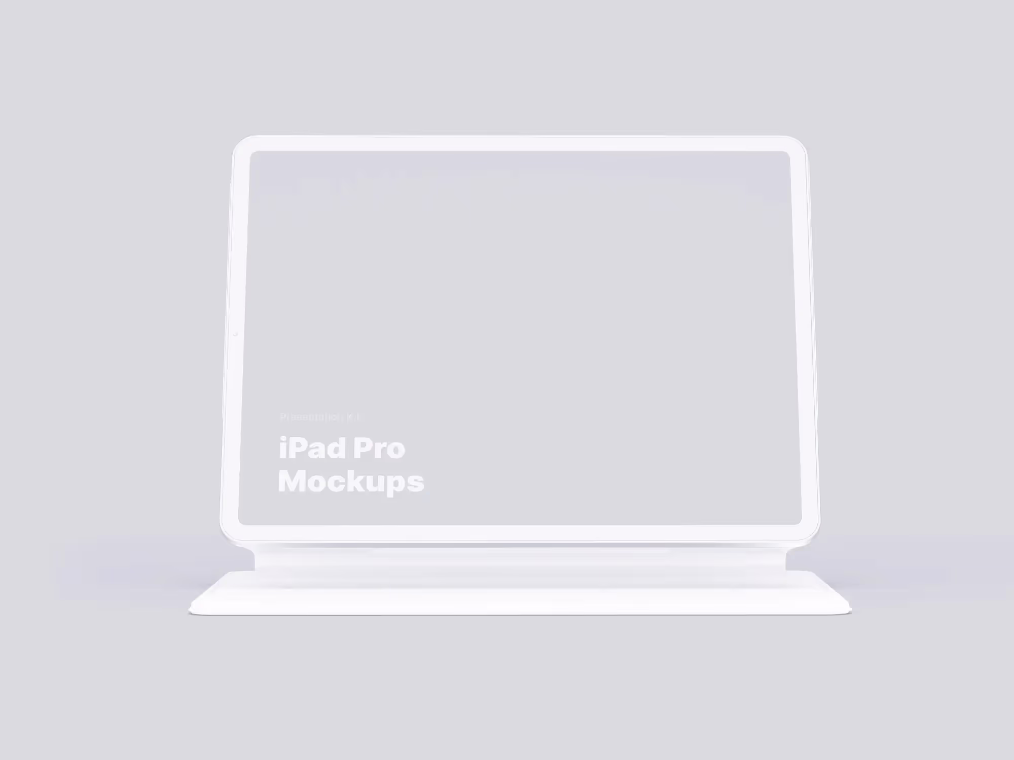 iPad Pro Mockups (2020) | Full Resolution File