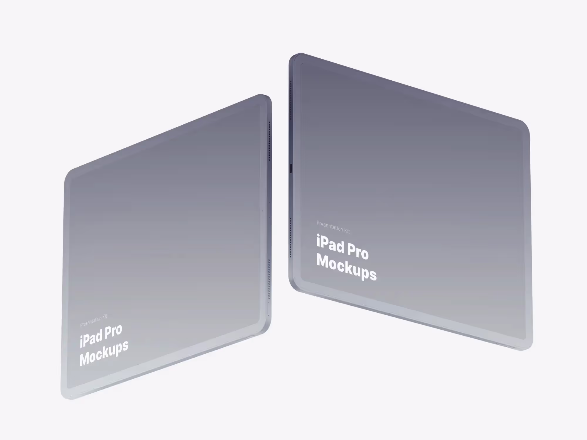 iPad Pro Mockups (2020) | Pro Designer Pack