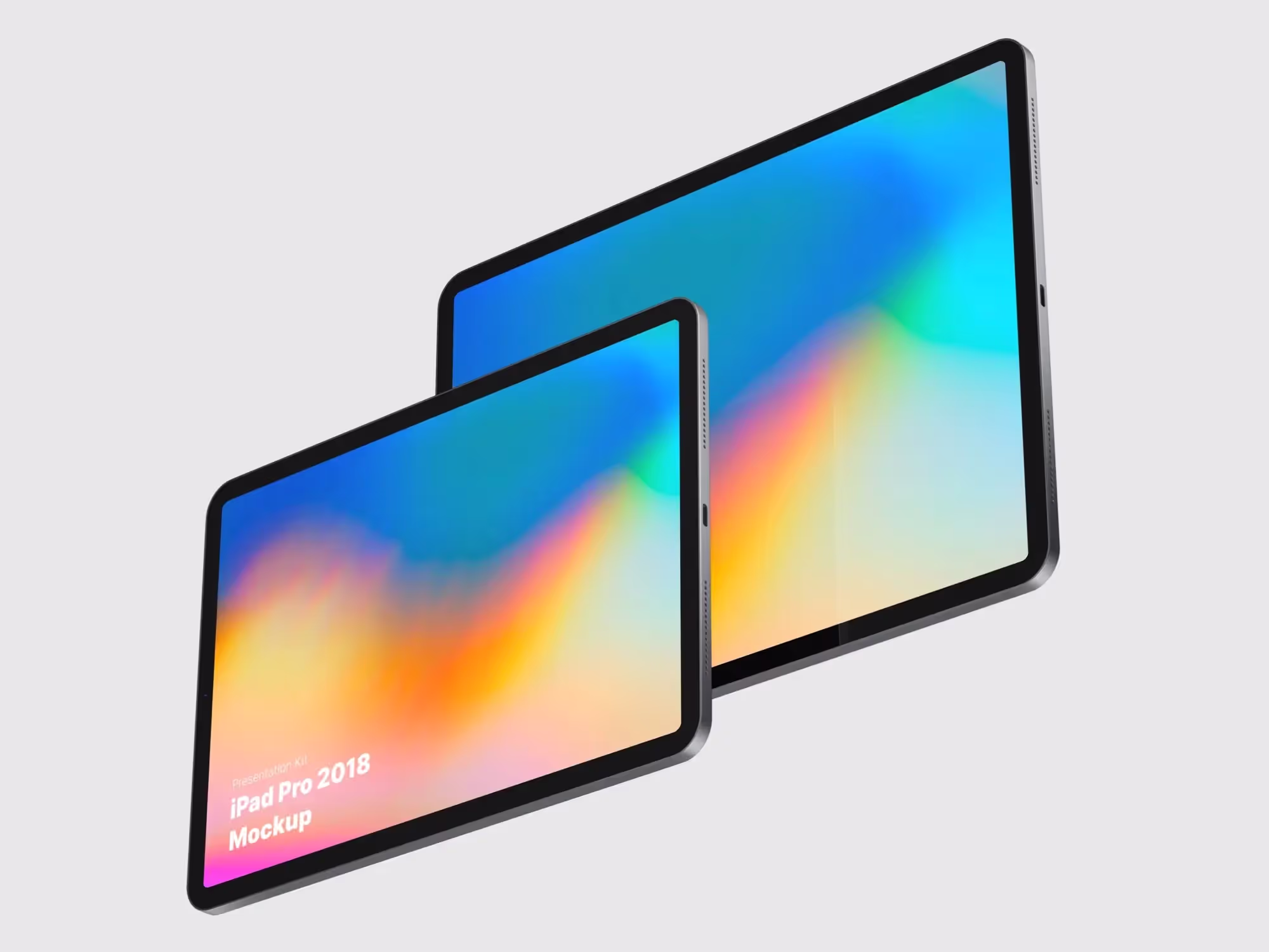 iPad Pro Mockups (2018) | High Quality Asset