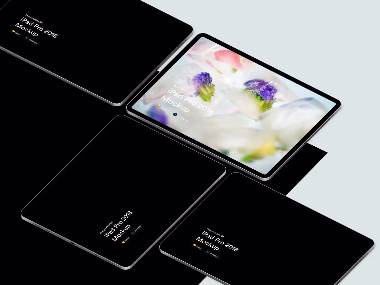 iPad Pro Mockups (2018) | Available on ls.graphics
