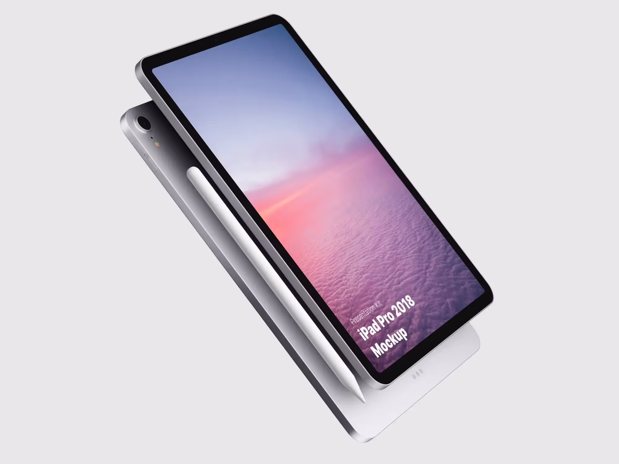 iPad Pro Mockups (2018) | Pro Designer Pack