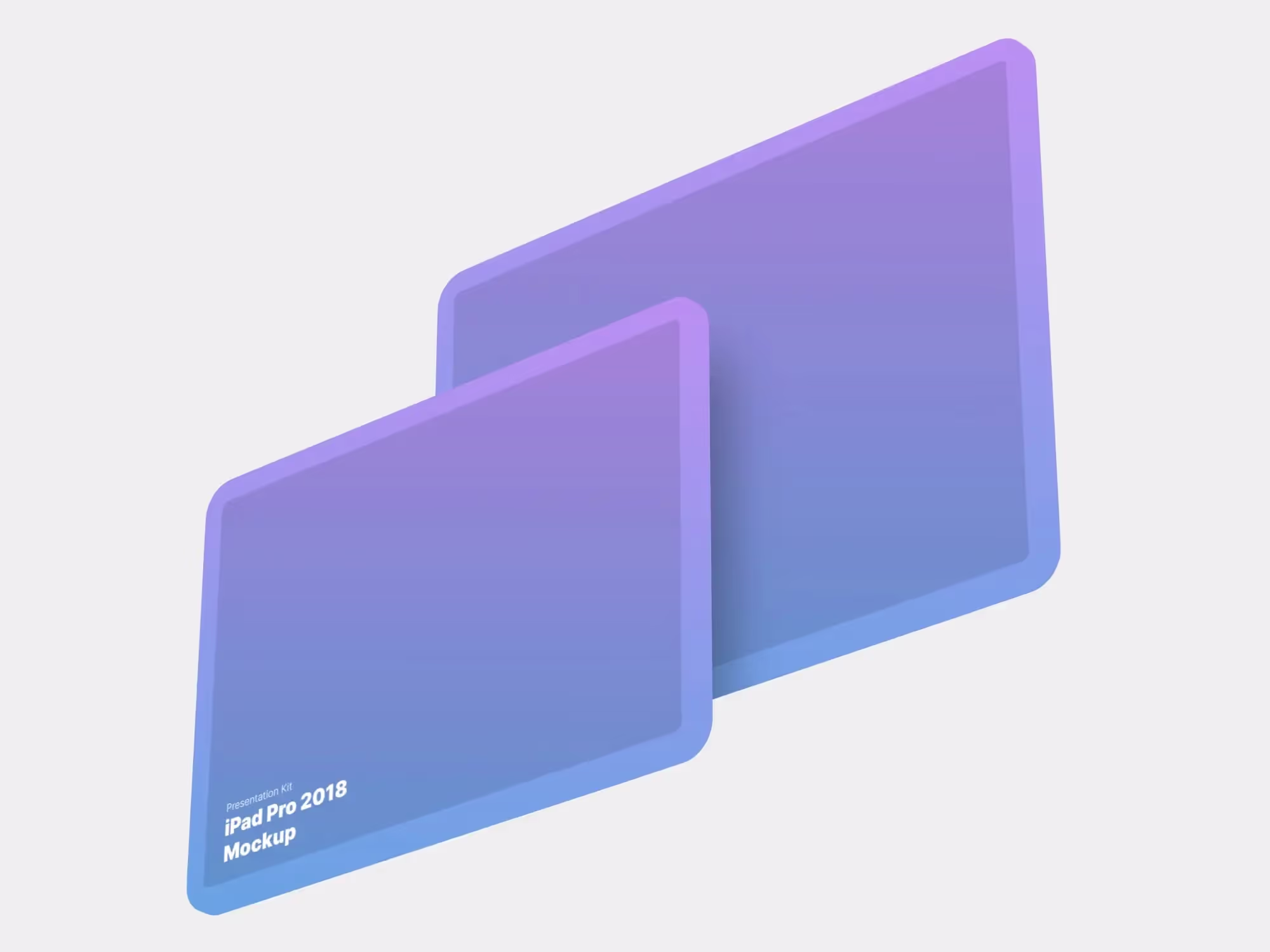 iPad Pro Mockups (2018) | Pro Design Resource