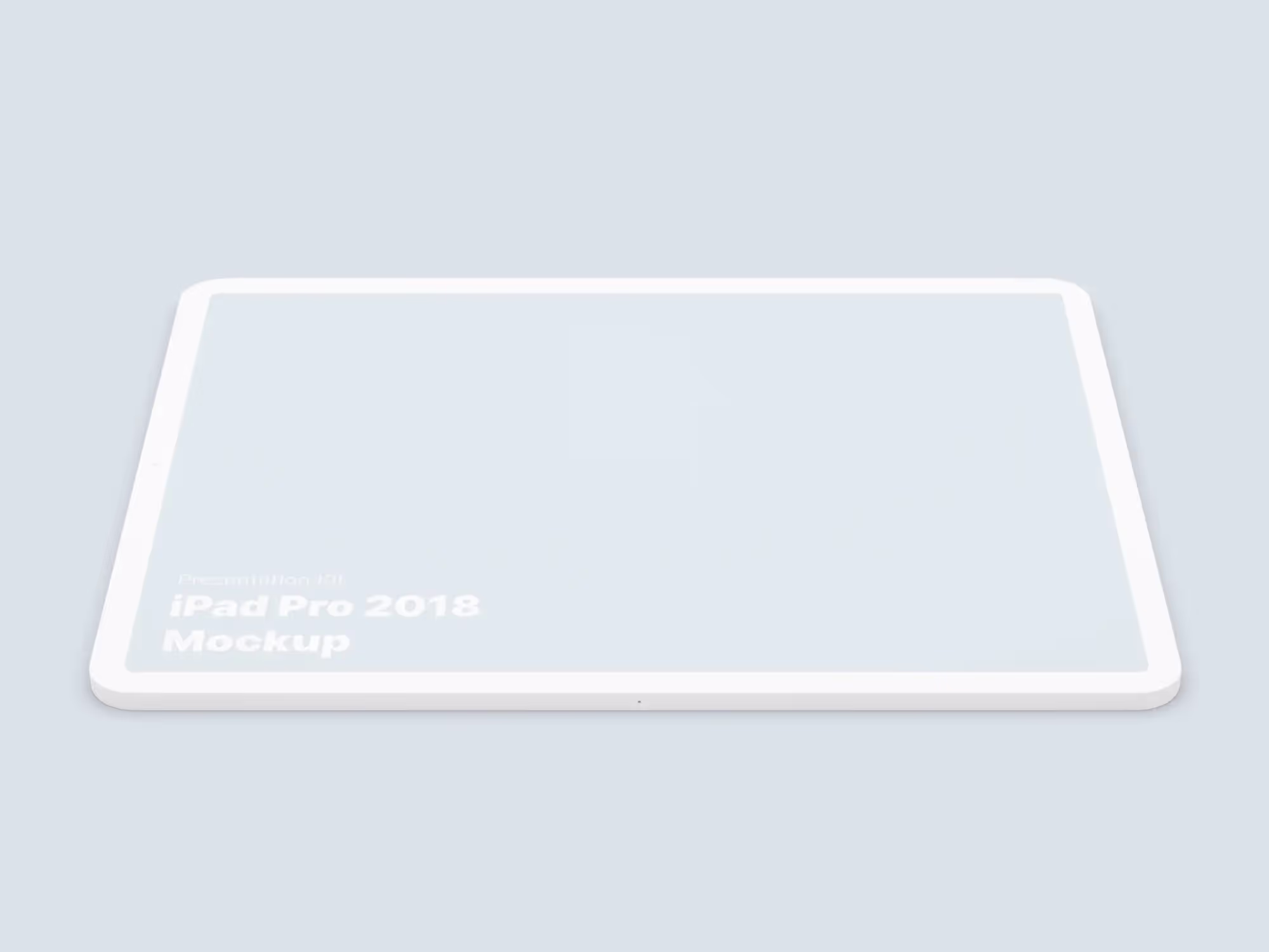 iPad Pro Mockups (2018) | Pro Design Resource