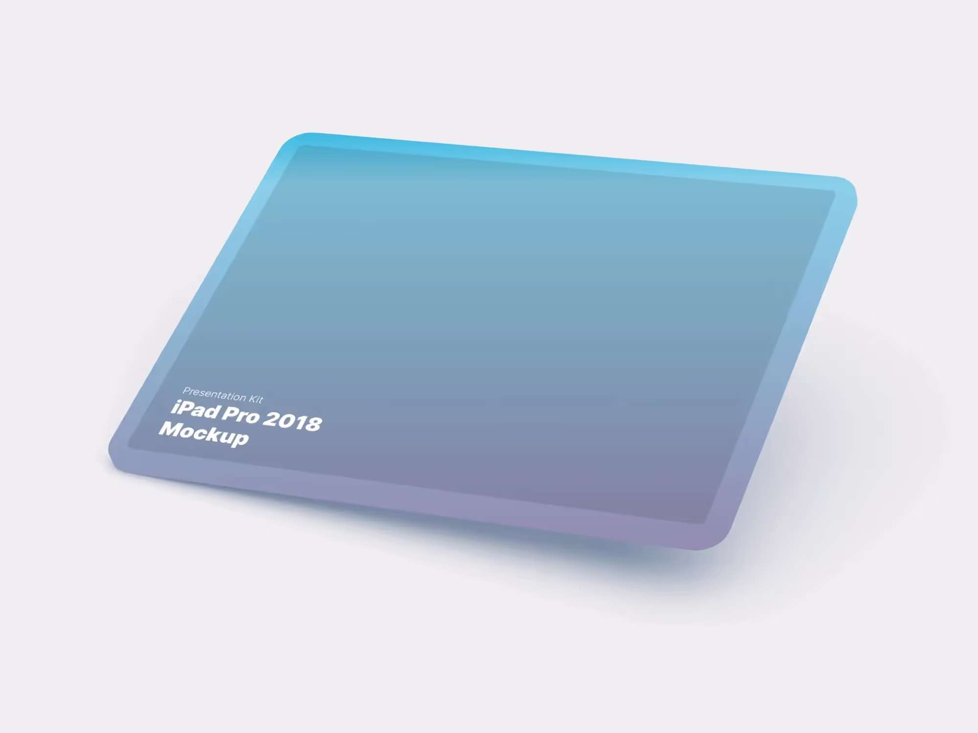 iPad Pro Mockups (2018) | Full Resolution File