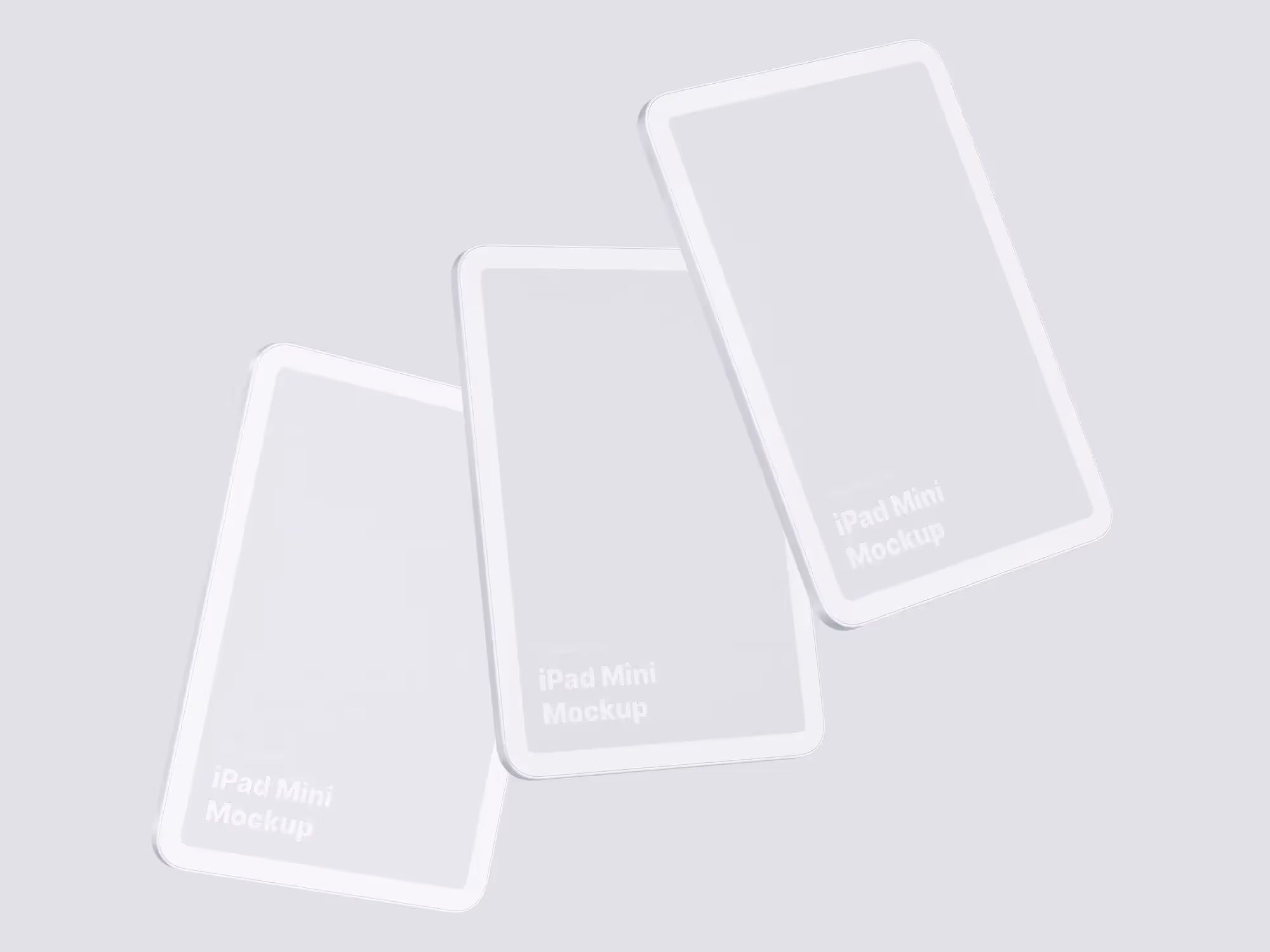 iPad Mini Mockups | Professional Template