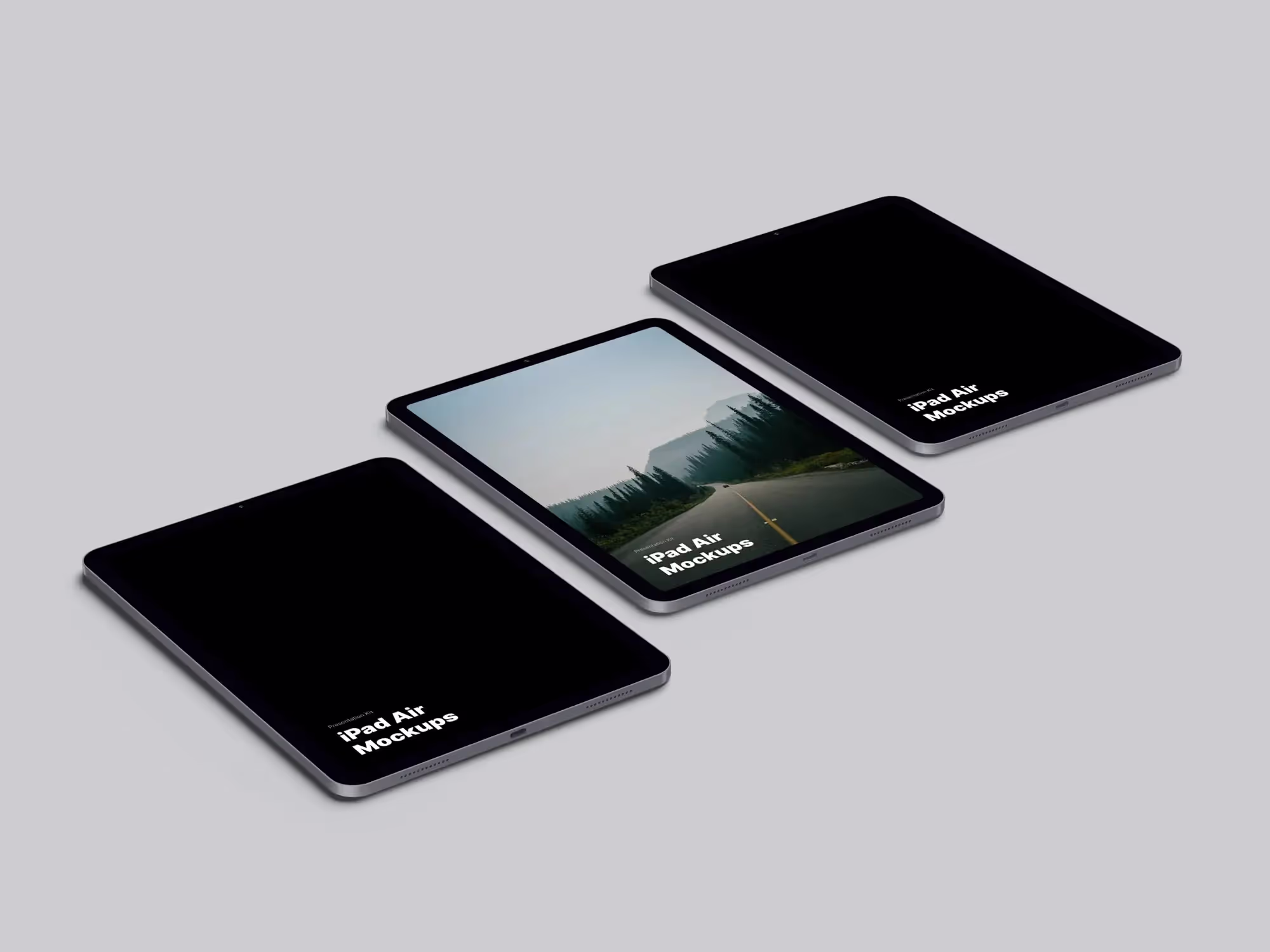 iPad Air (2020) Mockups | Full Resolution File