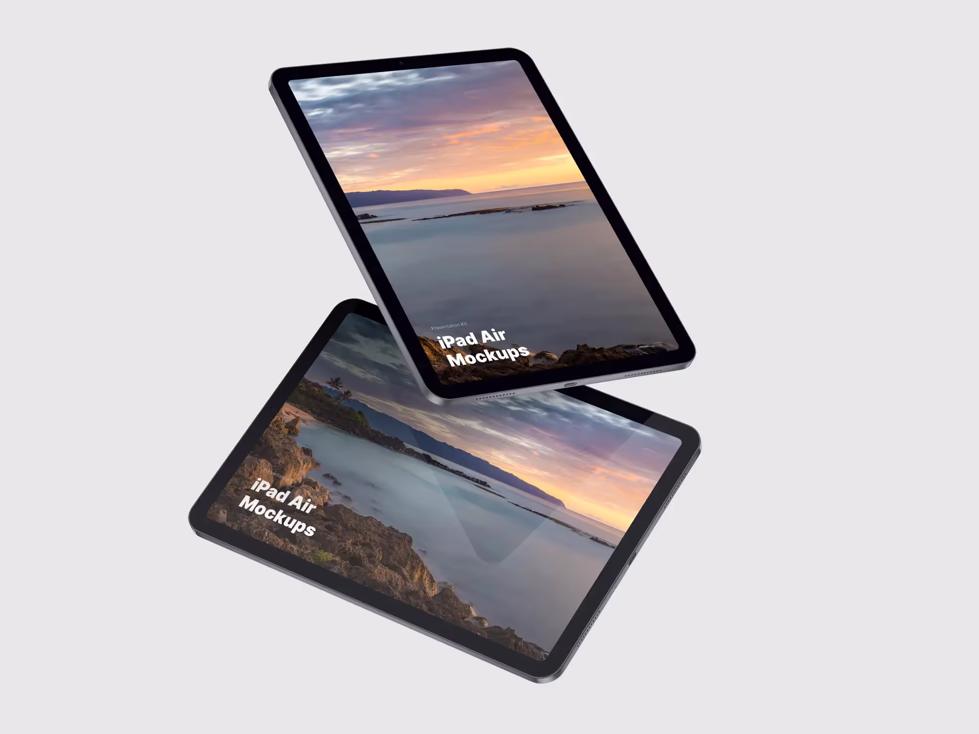 iPad Air (2020) Mockups | Full Resolution File