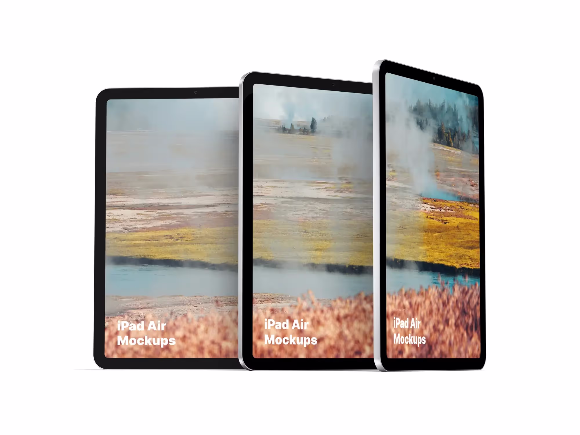 iPad Air (2020) Mockups | Full Resolution File