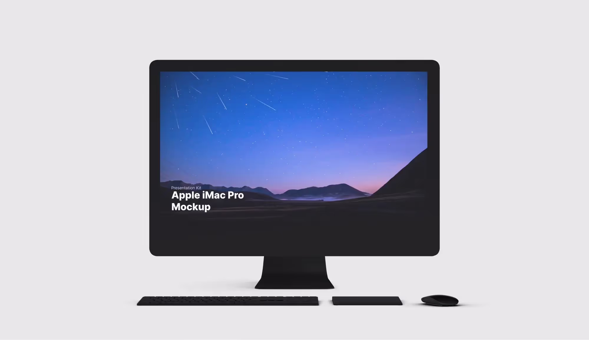 iMac, iMac Pro Mockups | Full Resolution File