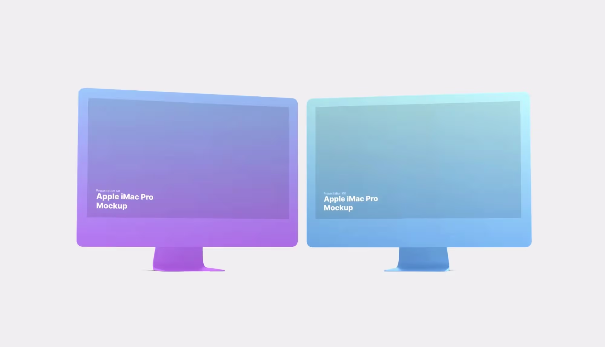 iMac, iMac Pro Mockups | Pro Designer Pack