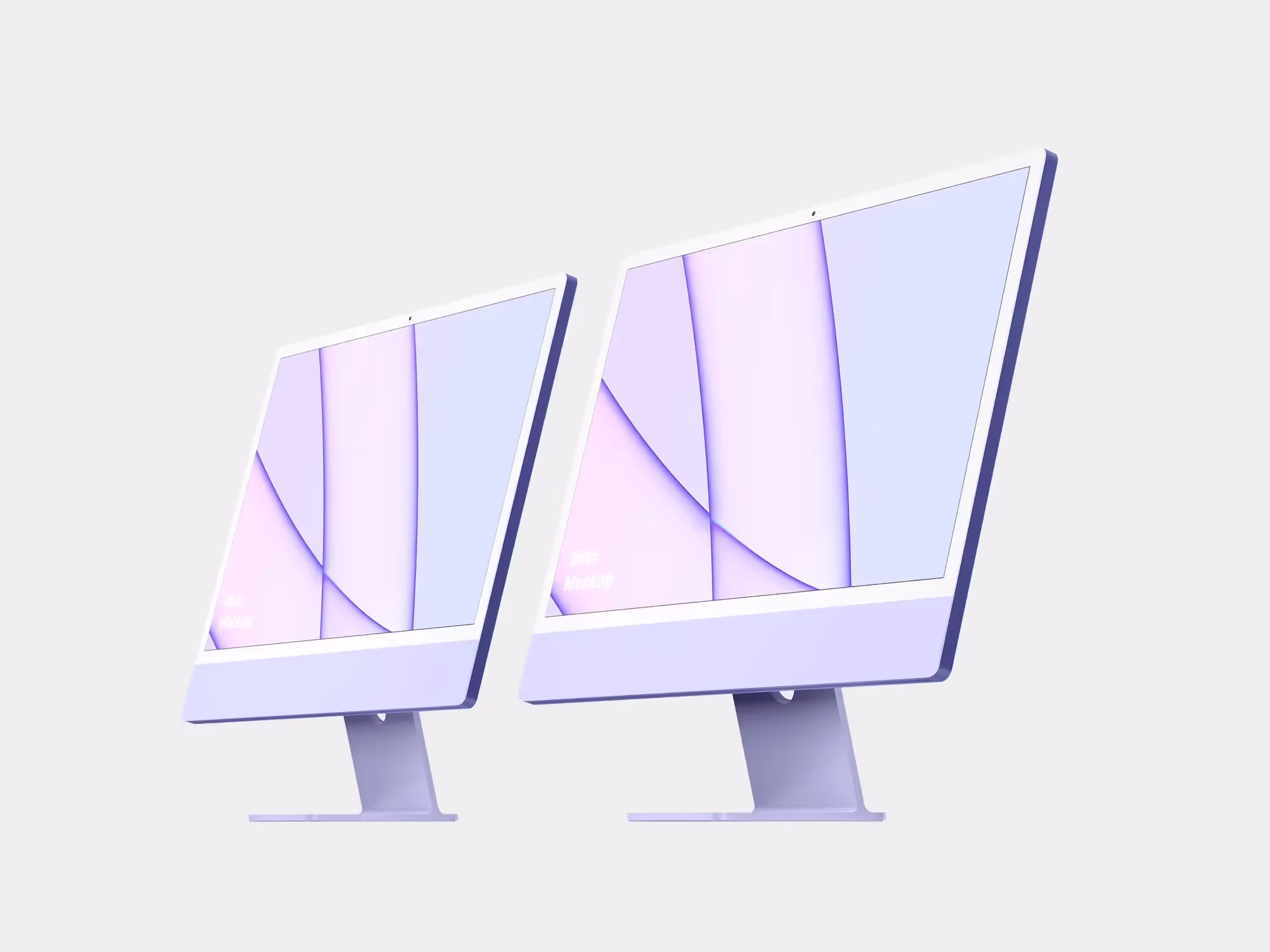 iMac 24-inch Mockups | Download at ls.graphics