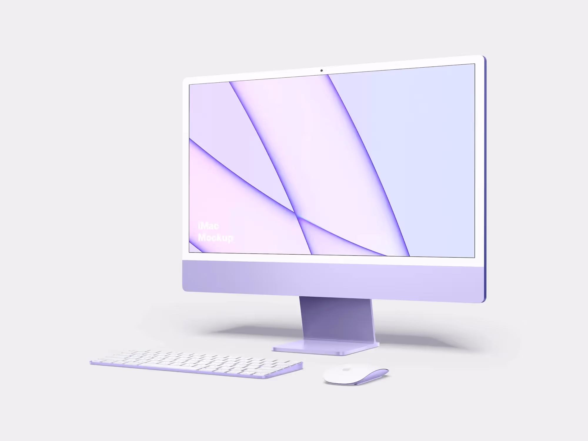 iMac 24-inch Mockups | High Quality Asset