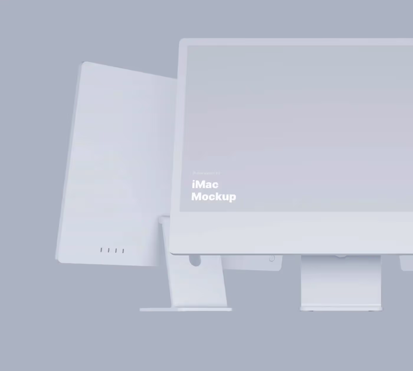 iMac 24-inch Mockups | Pro Designer Pack