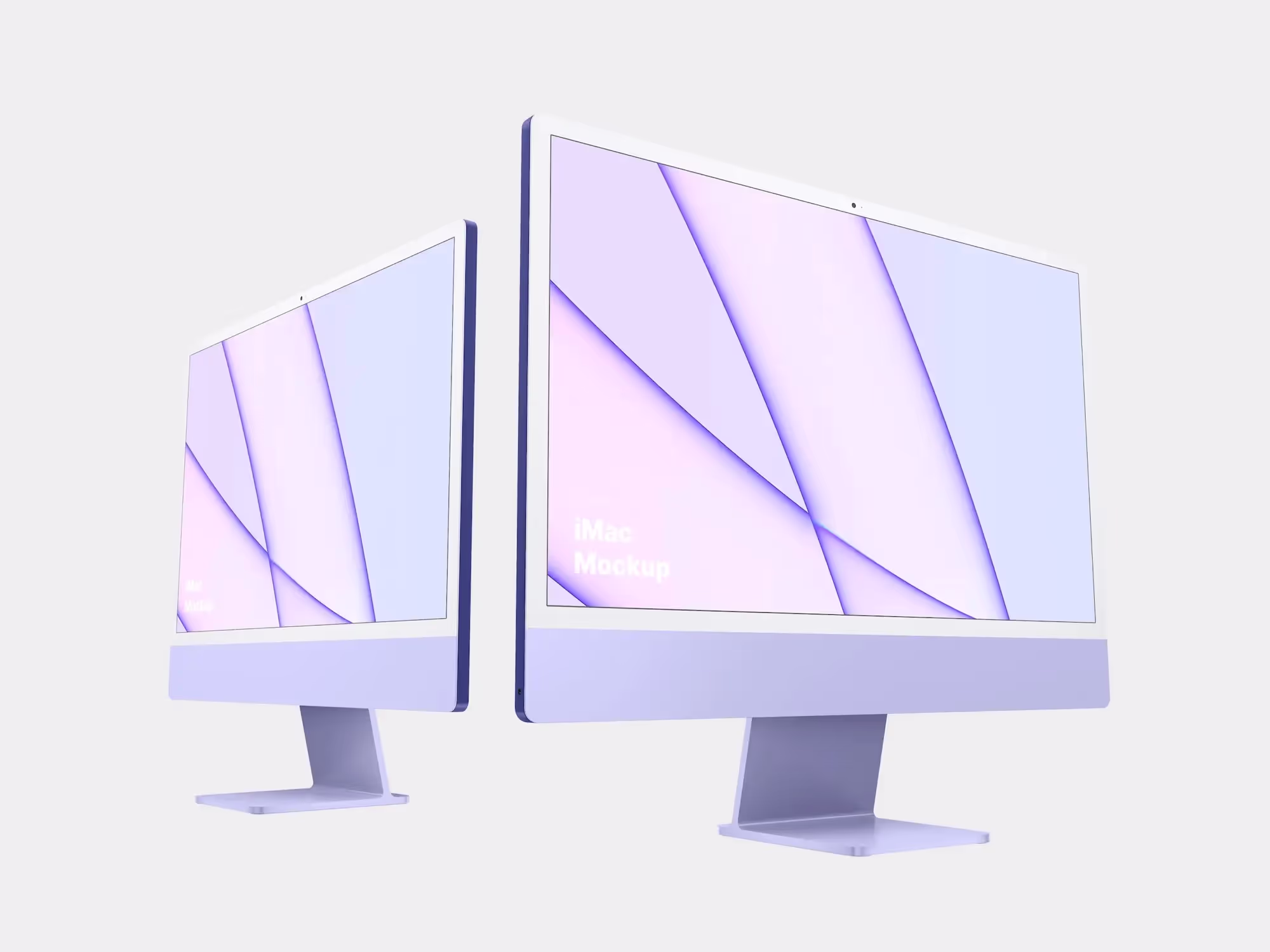 iMac 24-inch Mockups | Professional Template