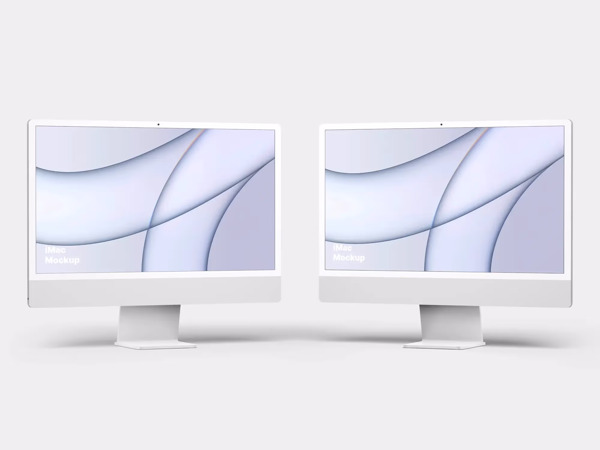 iMac 24-inch Mockups | Best Seller Template