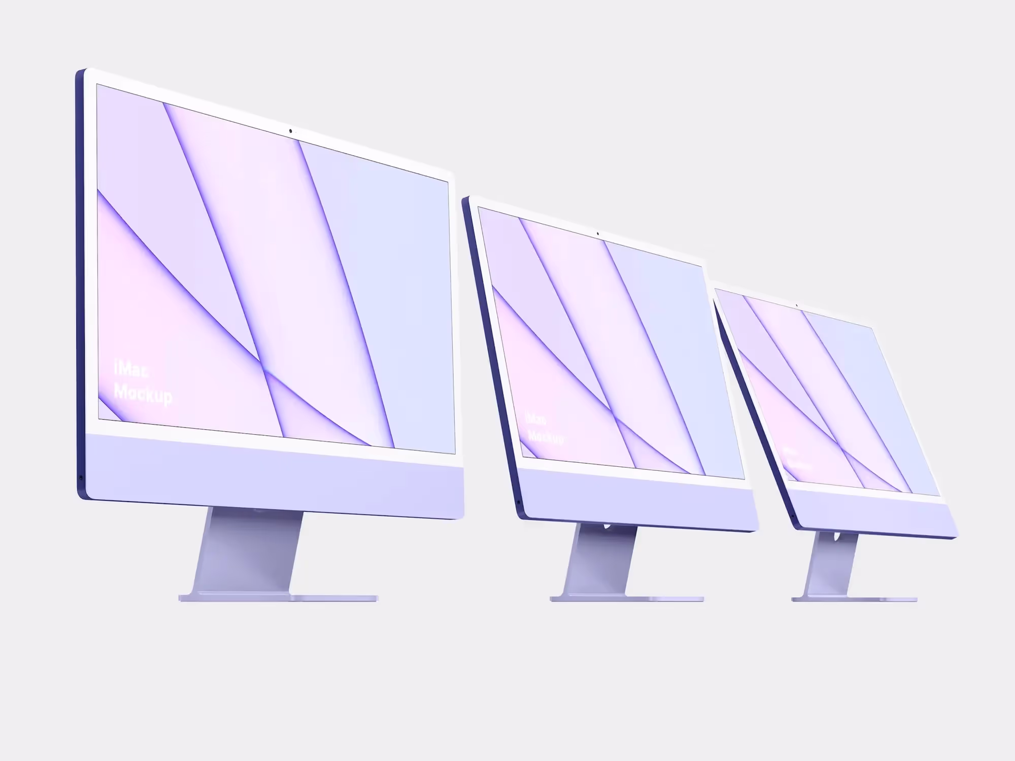 iMac 24-inch Mockups | Professional Template