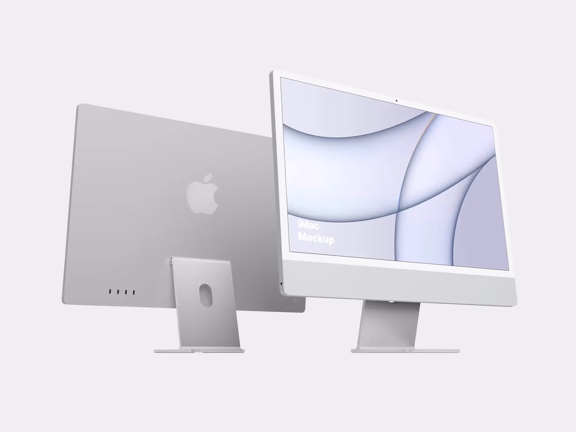 iMac 24-inch Mockups | Best Commercial Version
