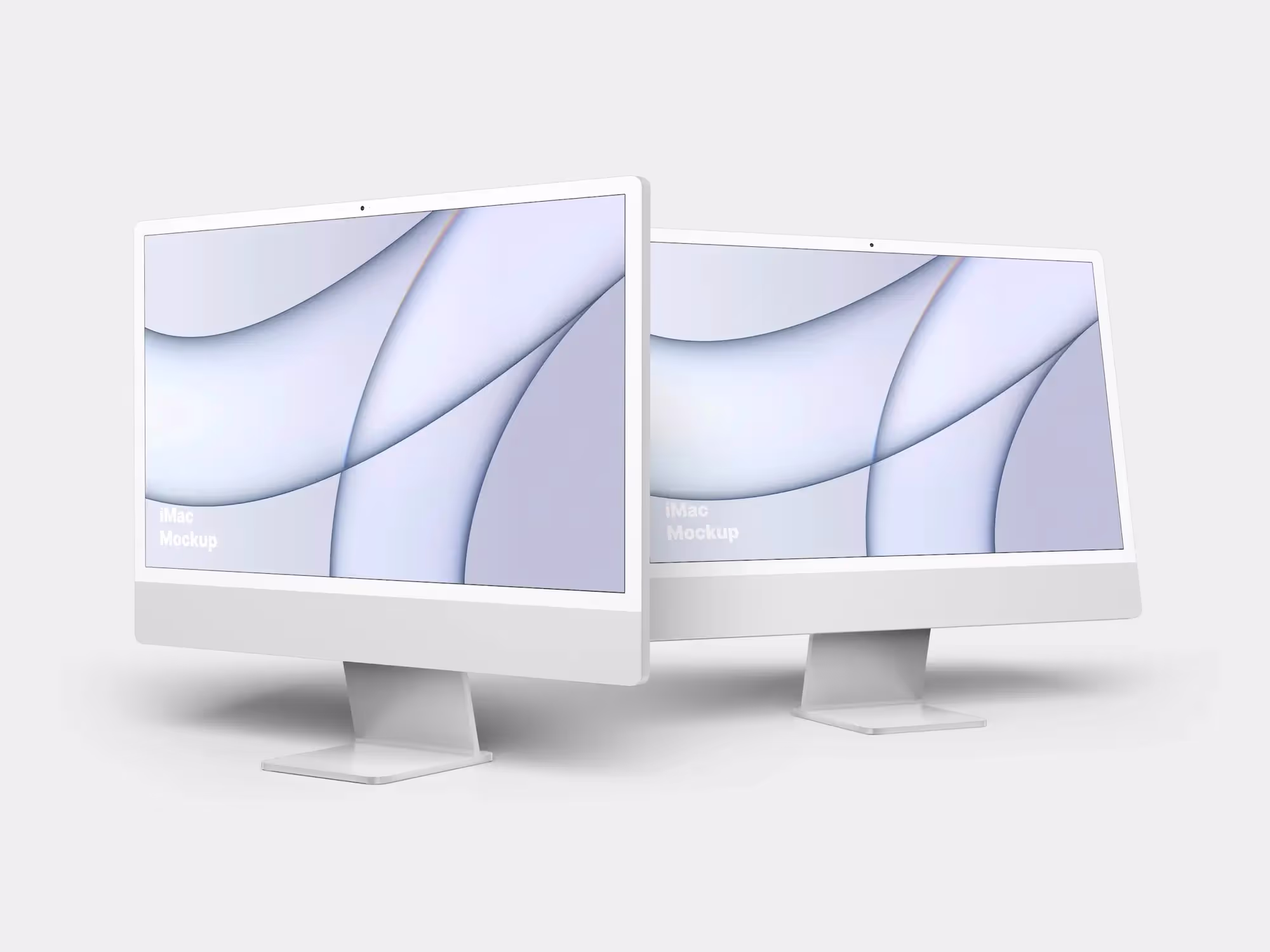 iMac 24-inch Mockups | Best Seller Template