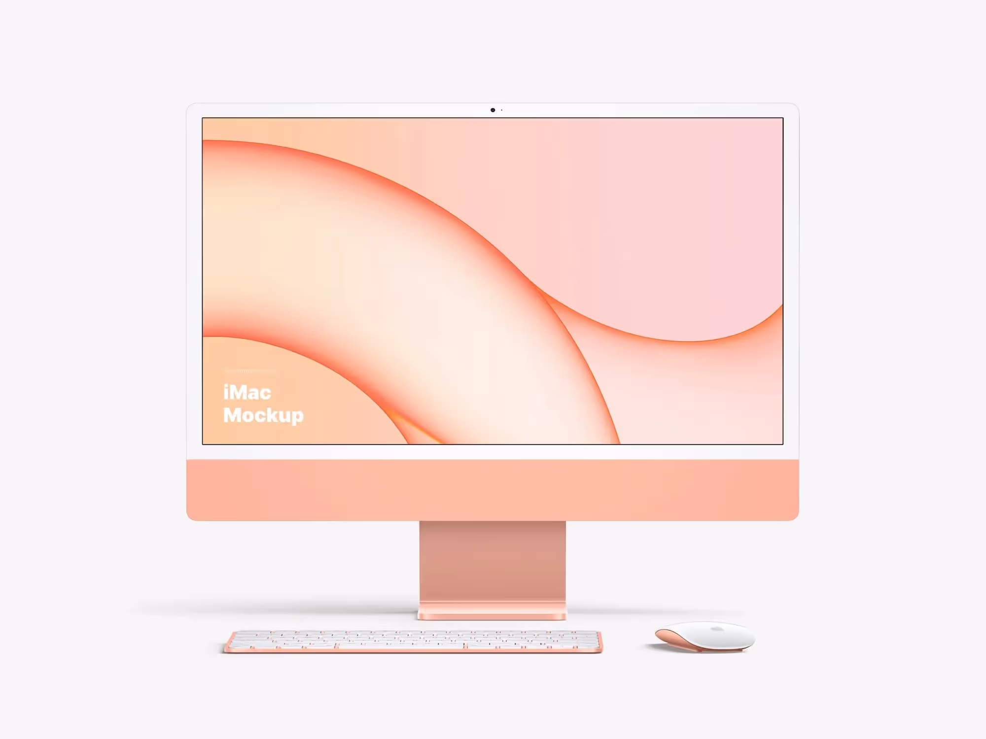 iMac 24-inch Mockups | Full Resolution File