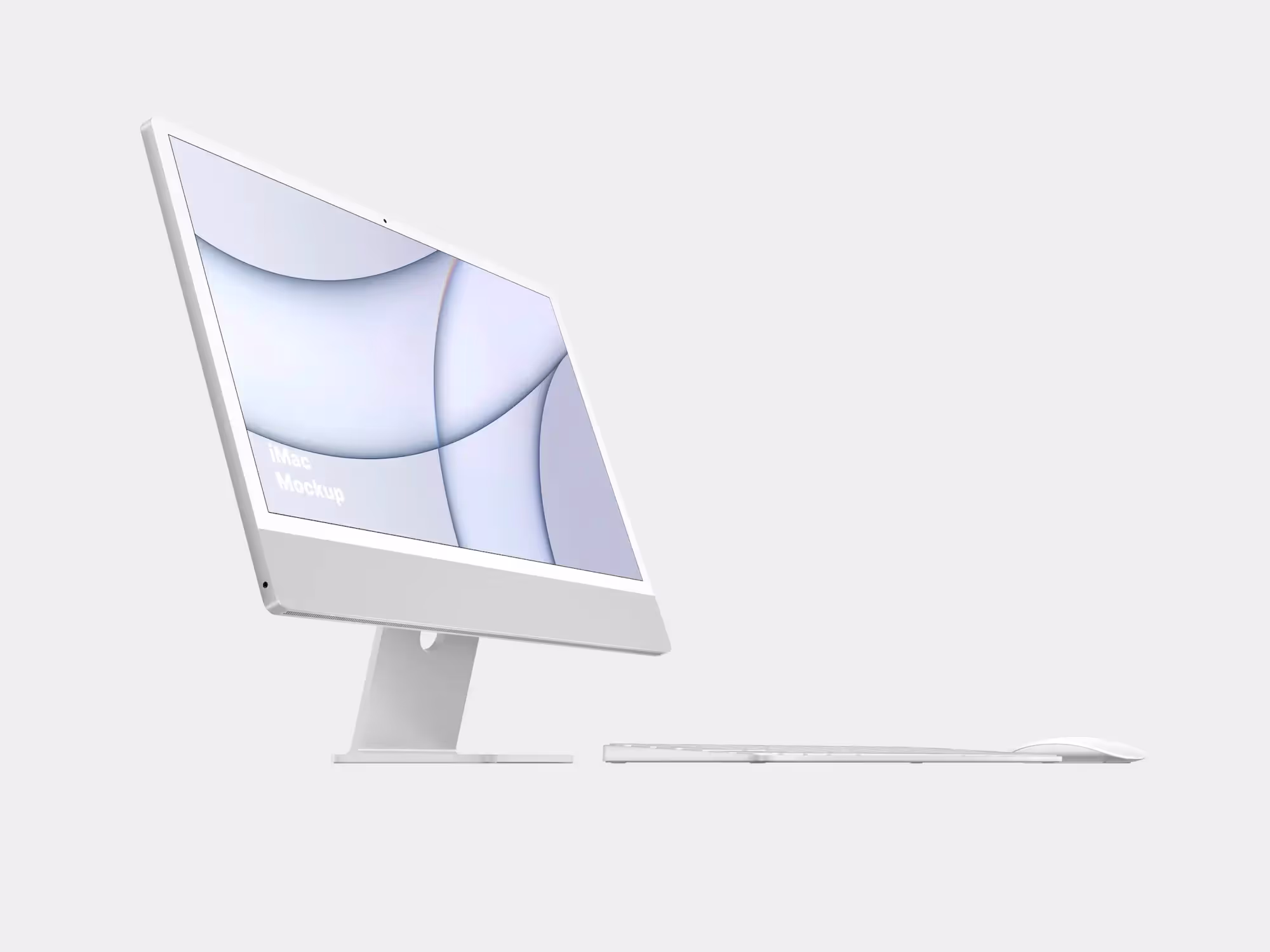 iMac 24-inch Mockups | Top Selling Mockup