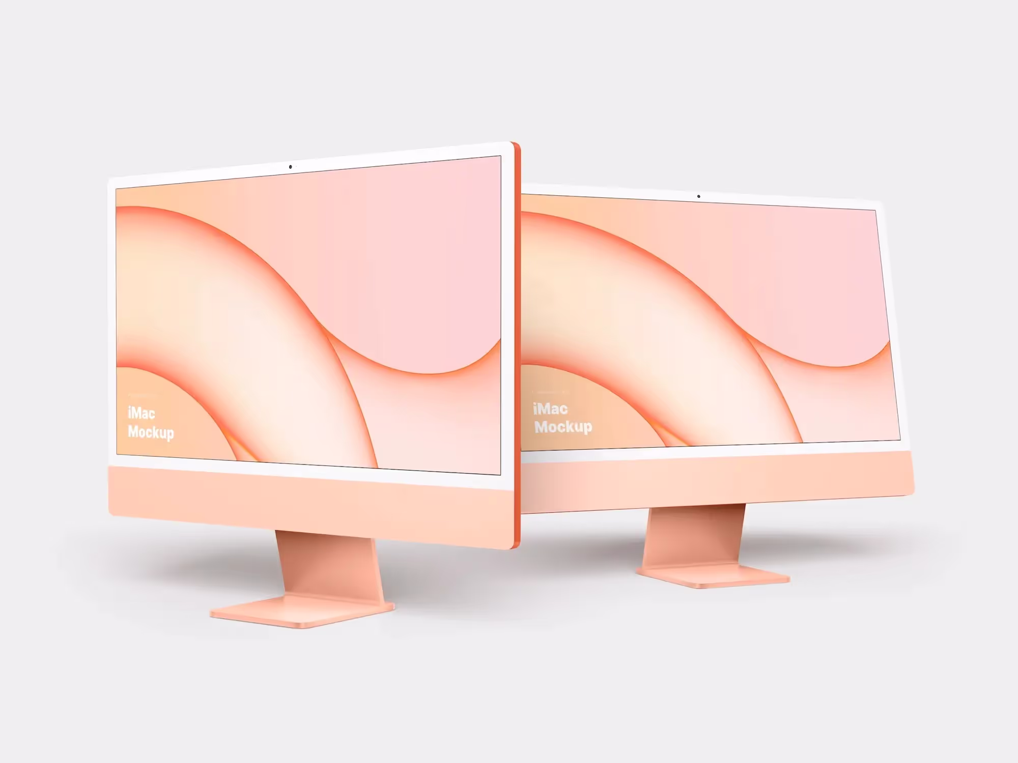 iMac 24-inch Mockups | Full Resolution File