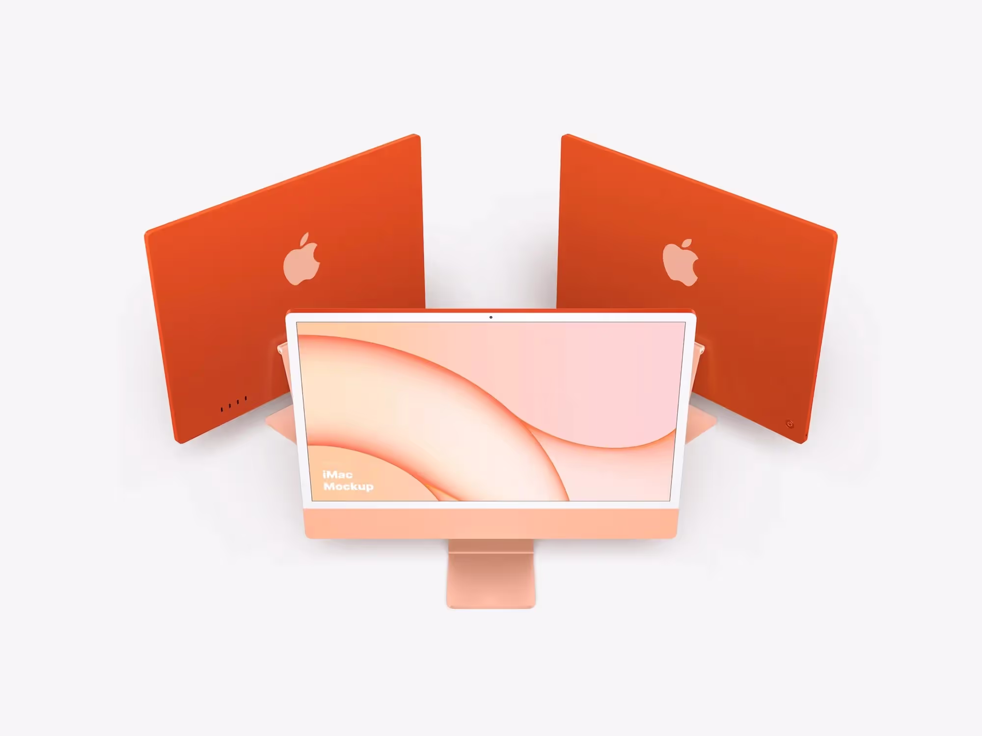 iMac 24-inch Mockups | Best Commercial Version