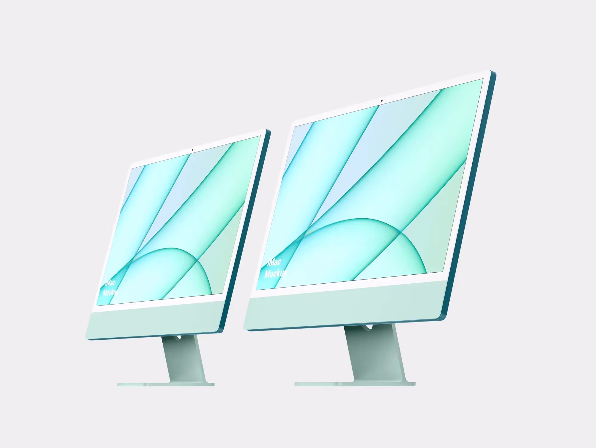 iMac 24-inch Mockups | Download at ls.graphics