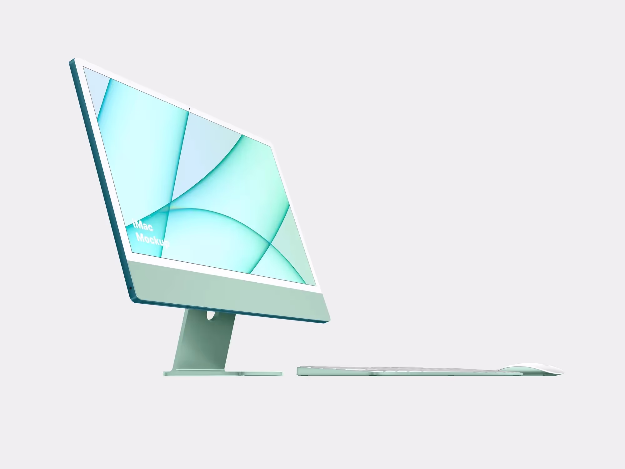 iMac 24-inch Mockups | Commercial License Ready